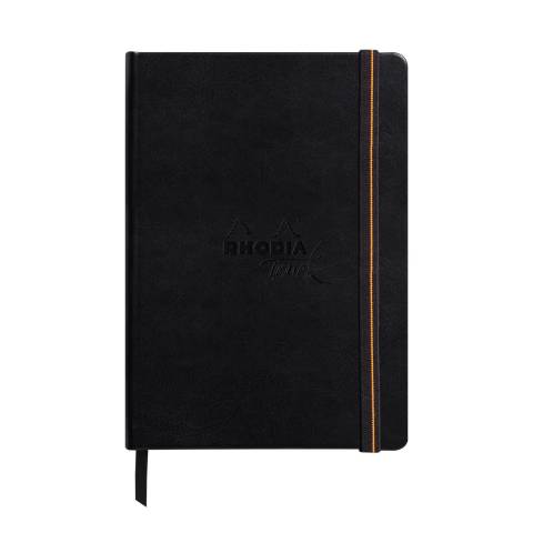 Rhodia Touch Book, Skizzenbuch A5 20 Bl Paint'ON-Papier 250g Schwarz 116174C