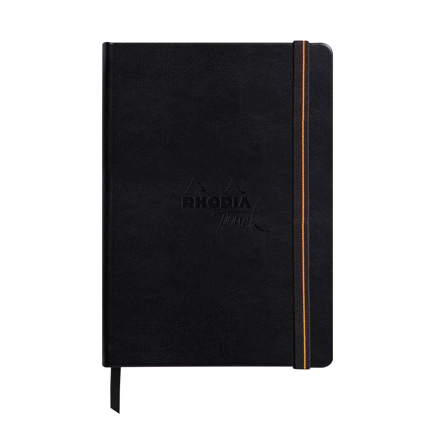 Rhodia Touch Book, Skizzenbuch A5 20 Bl Paint'ON-Papier 250g Schwarz 116174C