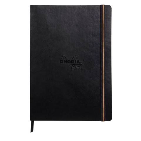 Rhodia Touch Book, Skizzenbuch A4 20 Bl Paint'ON-Papier 250g Schwarz 116175C