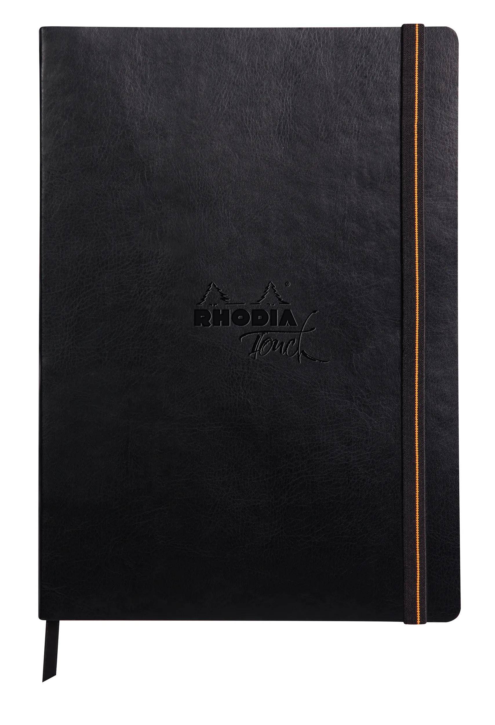 Rhodia Touch Book, Skizzenbuch A4 20 Bl Paint'ON-Papier 250g Schwarz 116175C