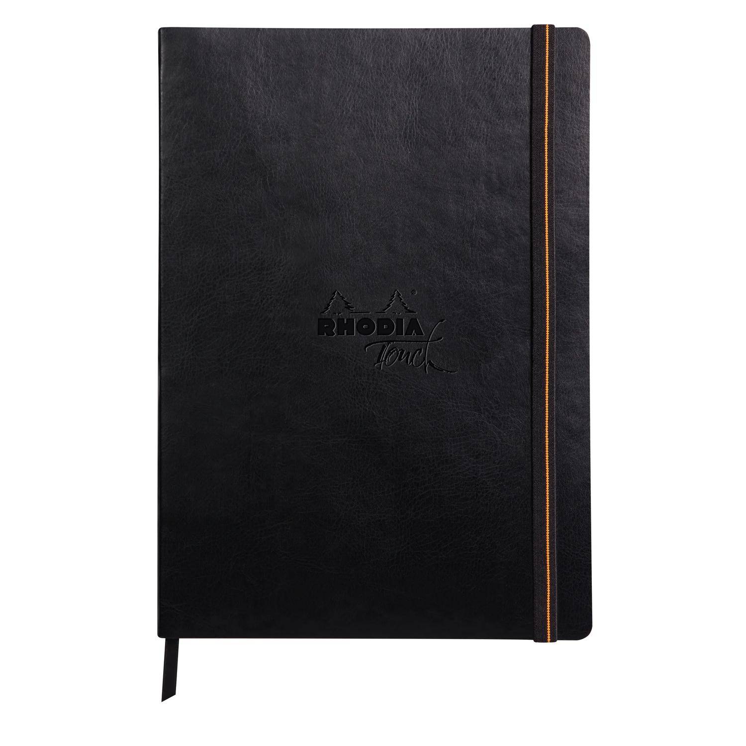Rhodia Touch Book, Skizzenbuch A4 20 Bl Paint'ON-Papier 250g Schwarz 116175C