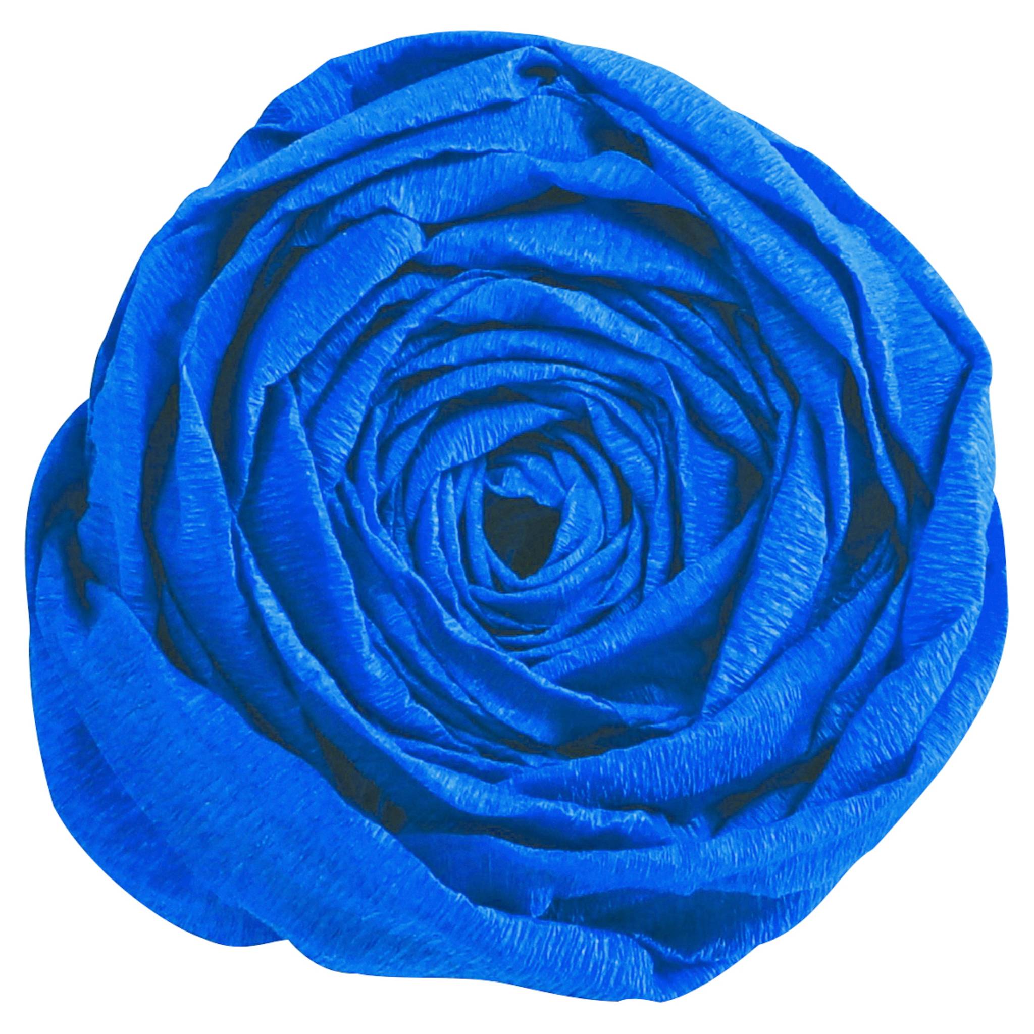 Clairefontaine Krepppapier, Pack. 10 Bogen gefaltet 2mx0,50m Tiefblau 901013C