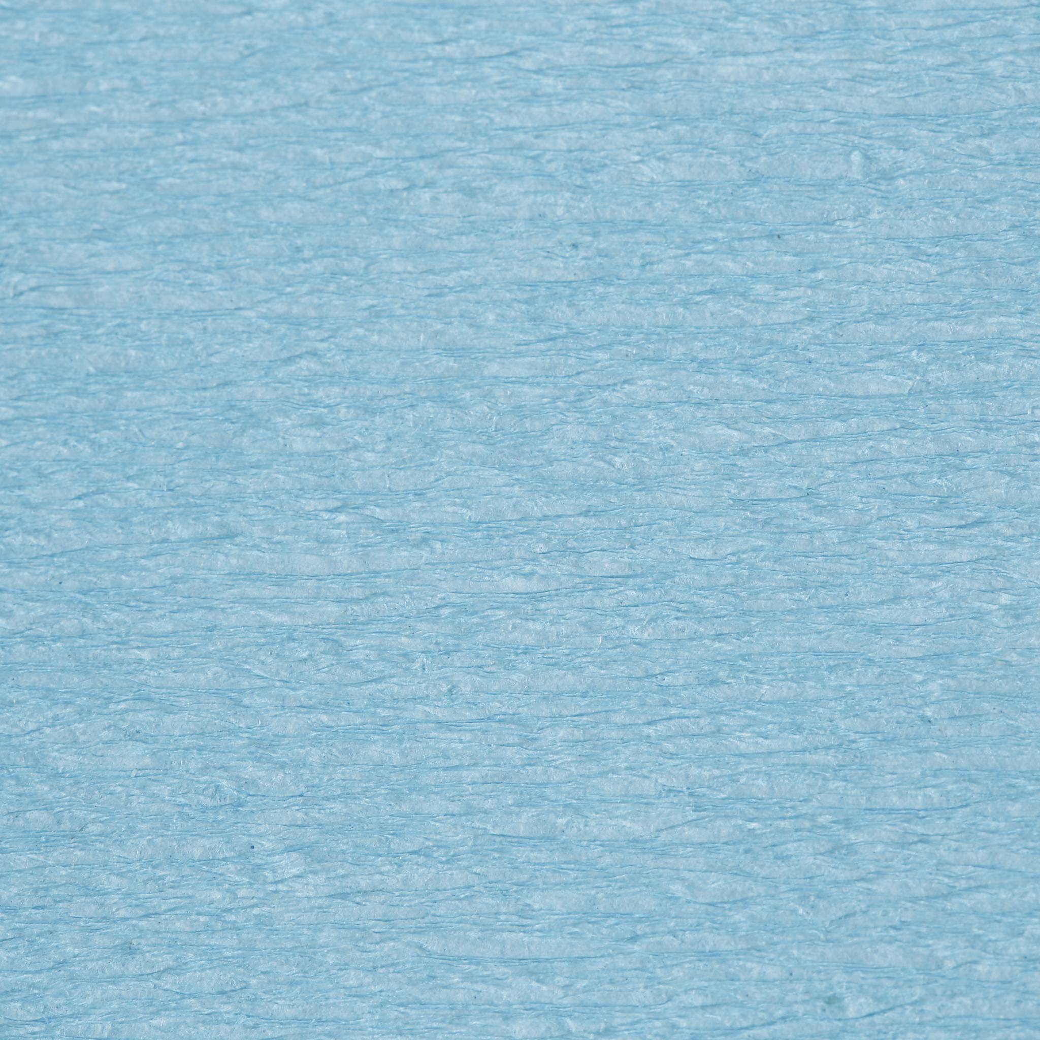 Clairefontaine Krepppapier Pack. 10 Bogen gefaltet 2mx0,50m Himmelblau 903027C