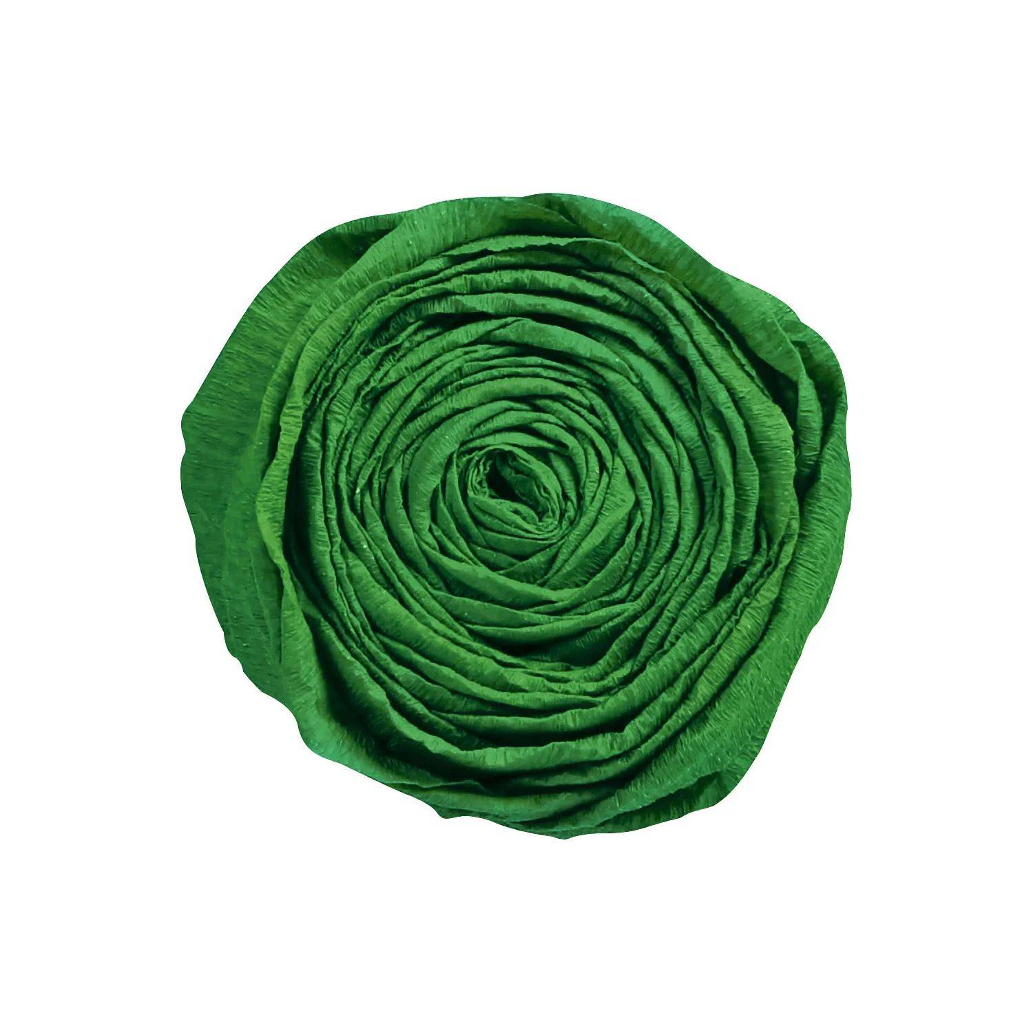 Clairefontaine Krepppapier Pack. 10 Bogen gefaltet 2mx0,50m Imperialgrün 901050C