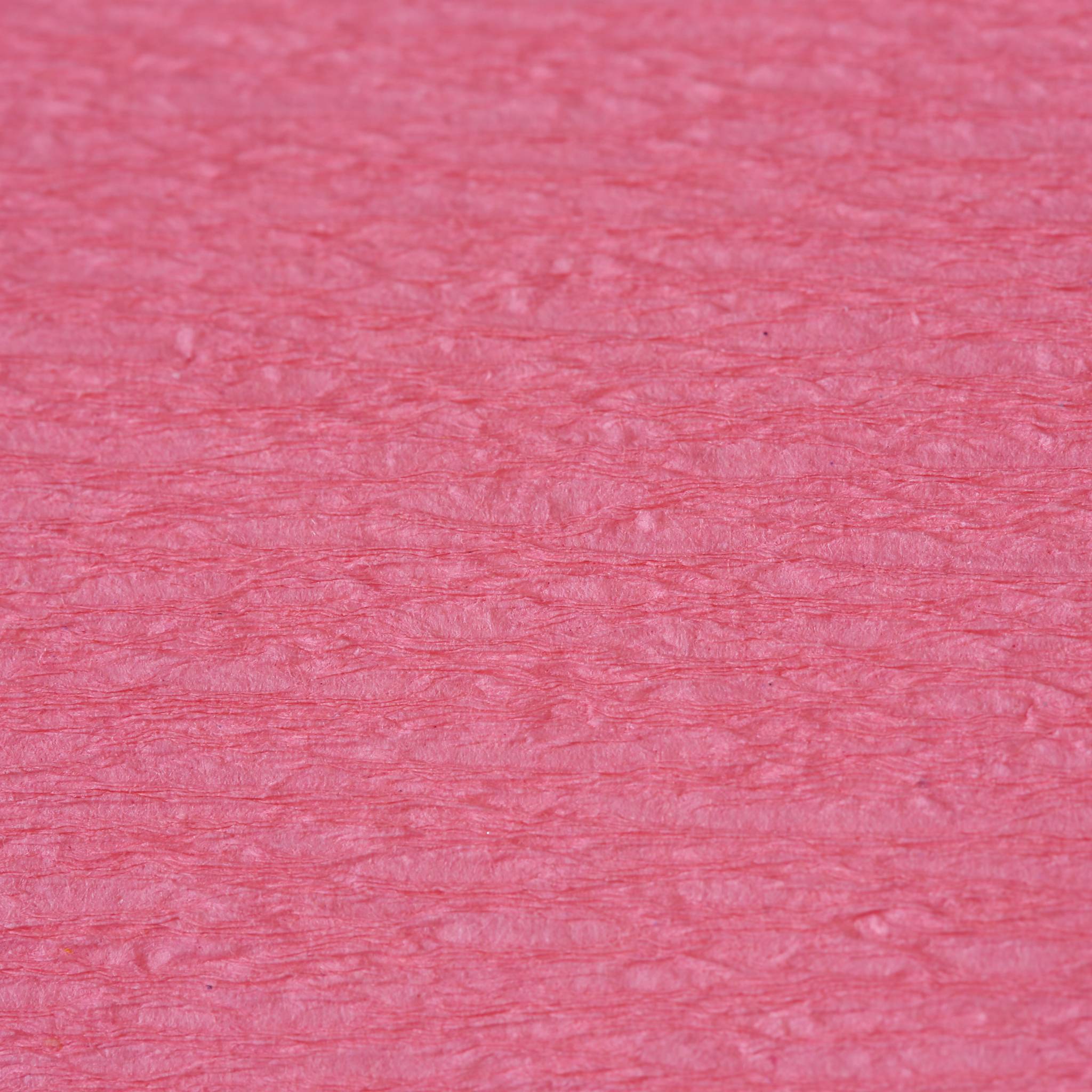 Clairefontaine Krepppapier Pack. 10 Bogen gefaltet 2mx0,50m Mittelrosa 903060C