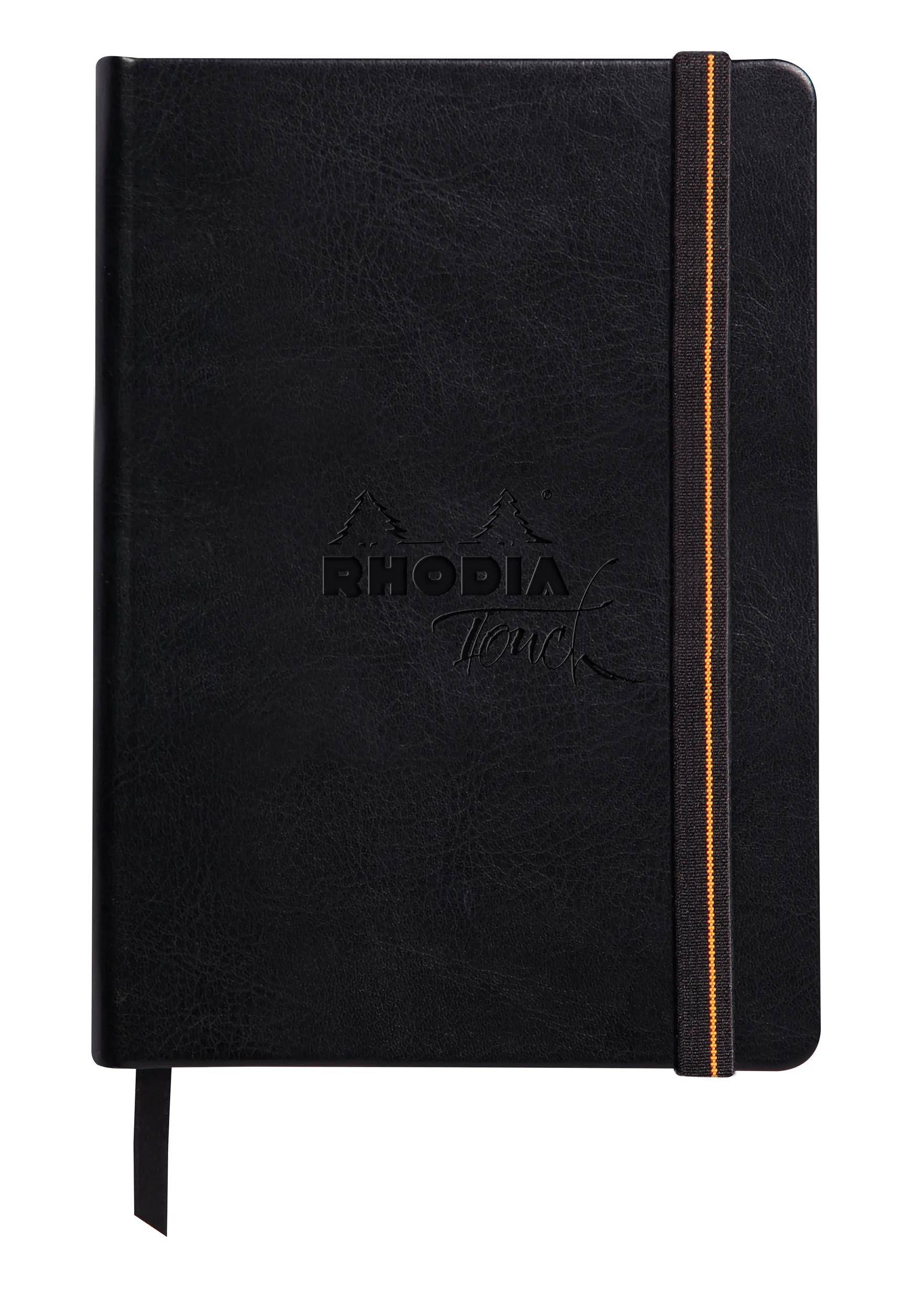 Rhodia Touch Book, Skizzenbuch A6 20 Bl Paint'ON-Papier 250g Schwarz 116173C