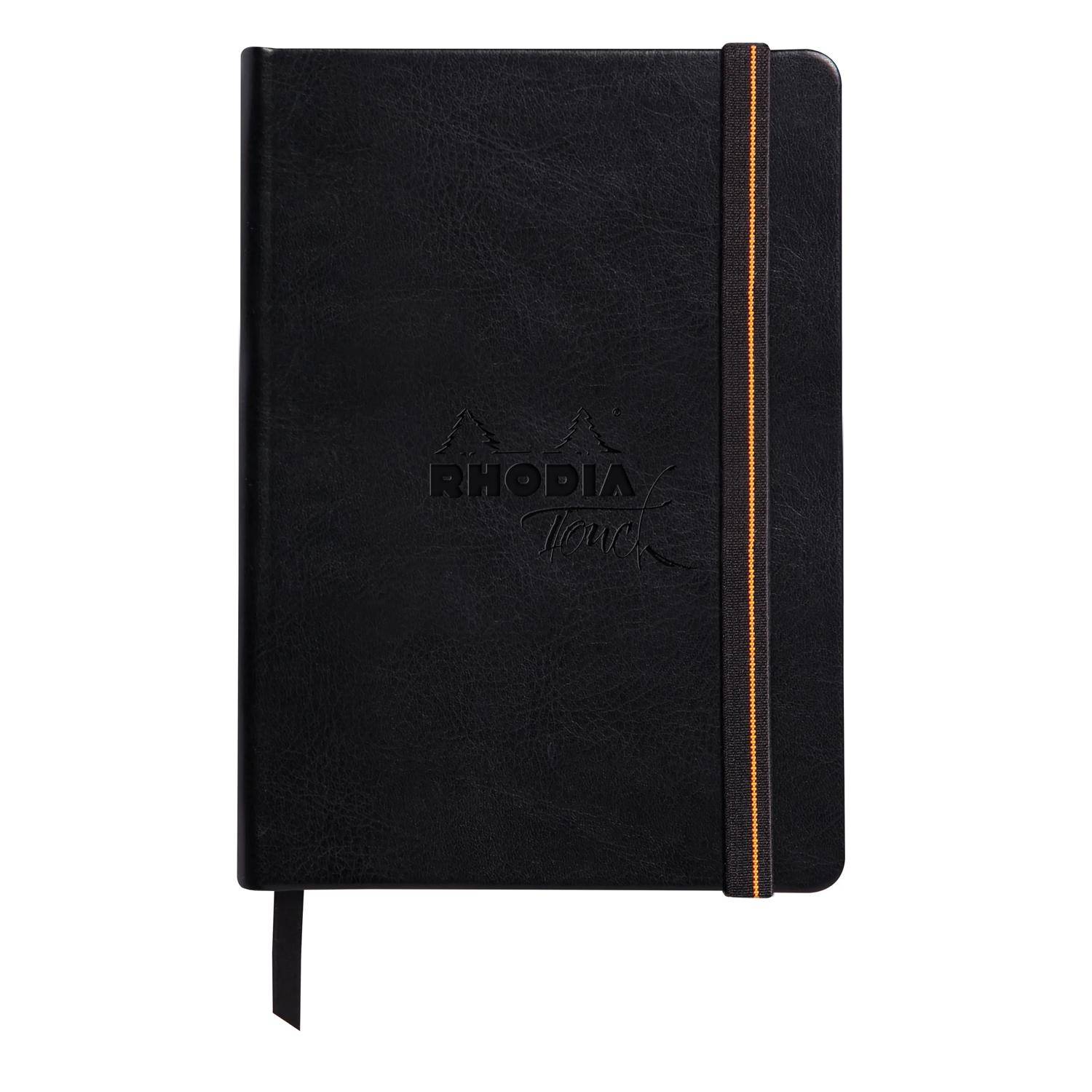 Rhodia Touch Book, Skizzenbuch A6 20 Bl Paint'ON-Papier 250g Schwarz 116173C