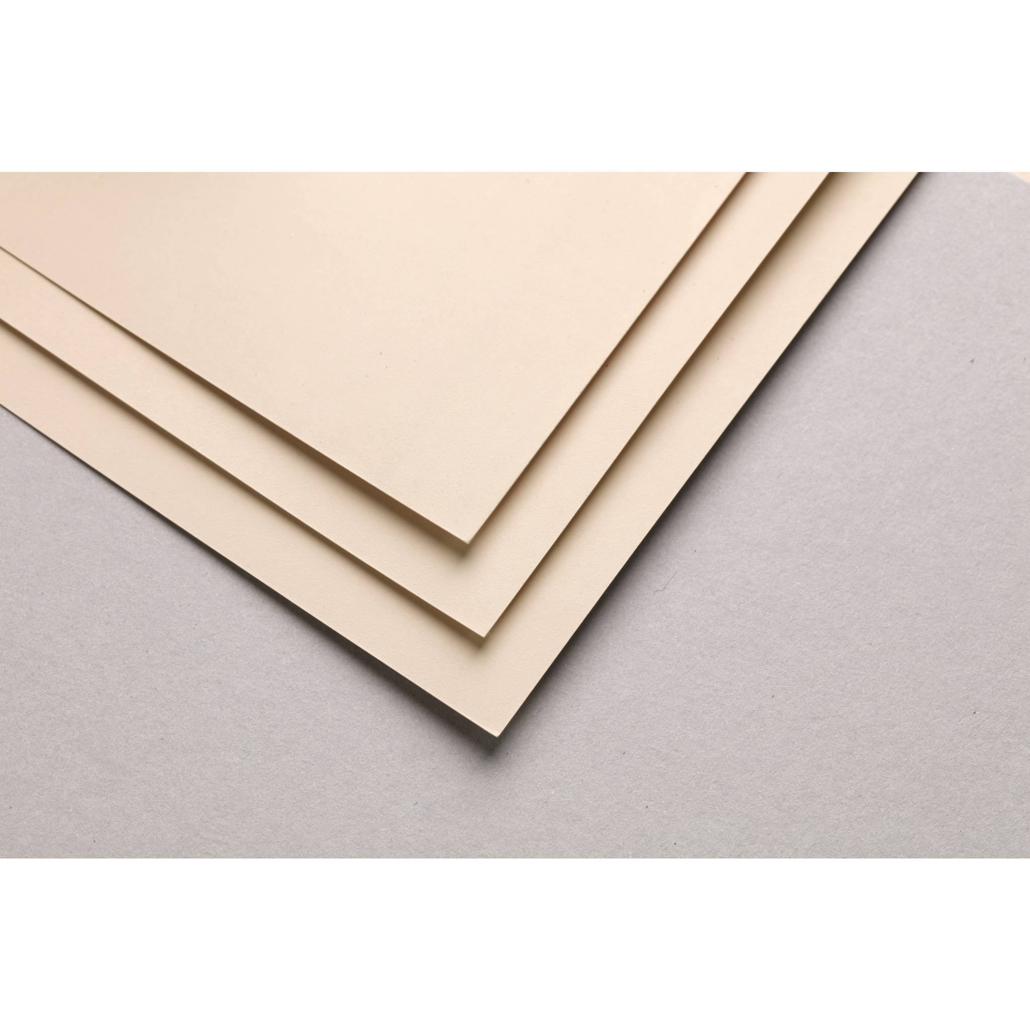 Clairefontaine Pastelmat, Papier Pastellmalerei, 5 Bogen A3, 360g Beige 696166C