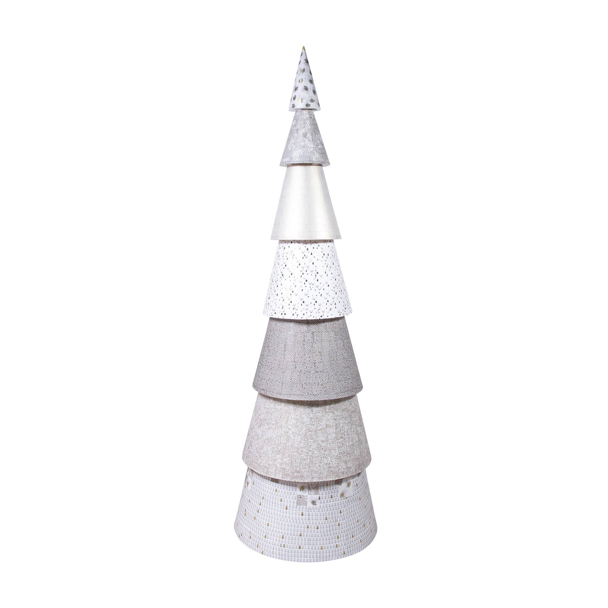 Décopatch Pappmaché braun Tannenbaum 195cm - Kartonbraun XLA40C