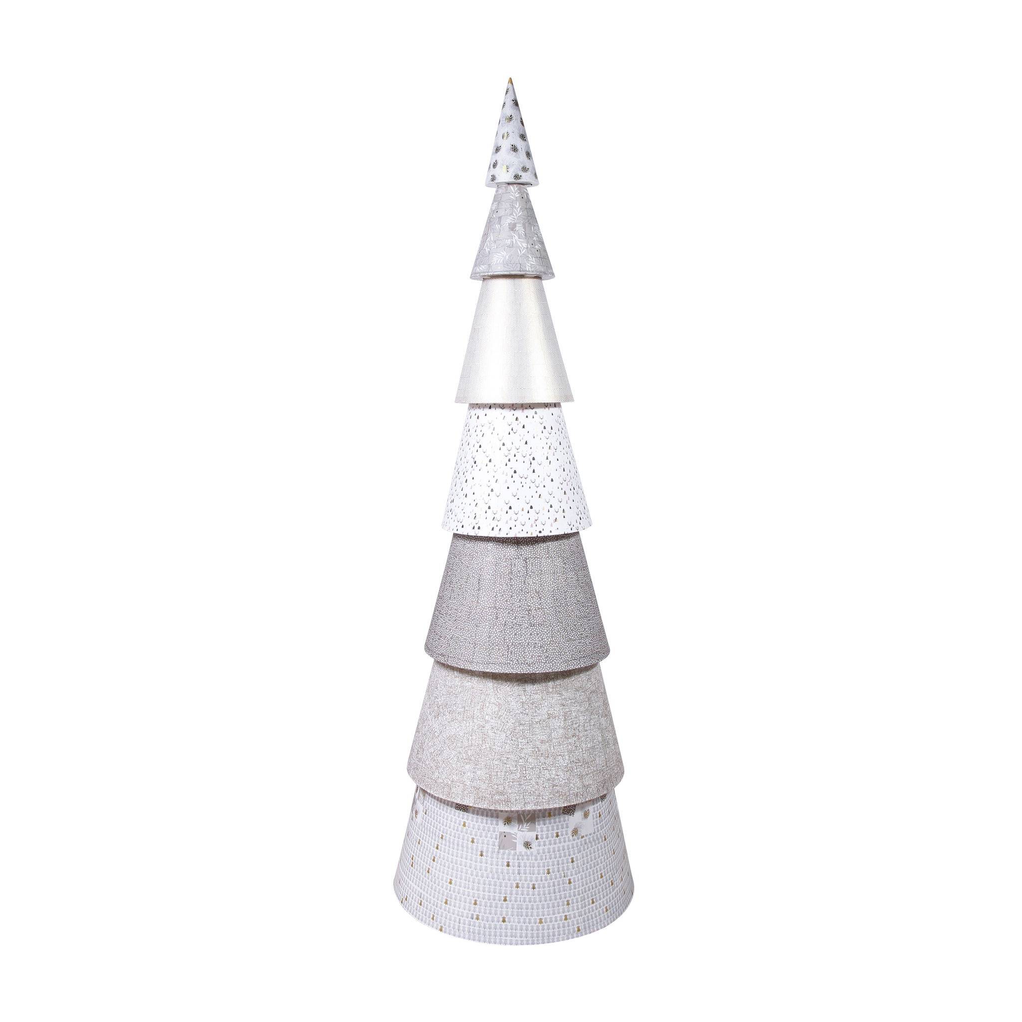 Décopatch Pappmaché braun Tannenbaum 195cm - Kartonbraun XLA40C