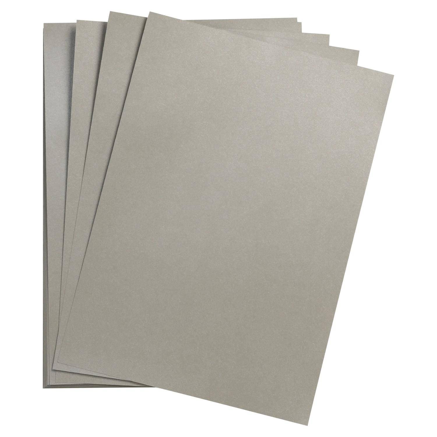 Clairefontaine Maya Tonpapier 50x70cm 120g 25 Bogen - Silber 197181C