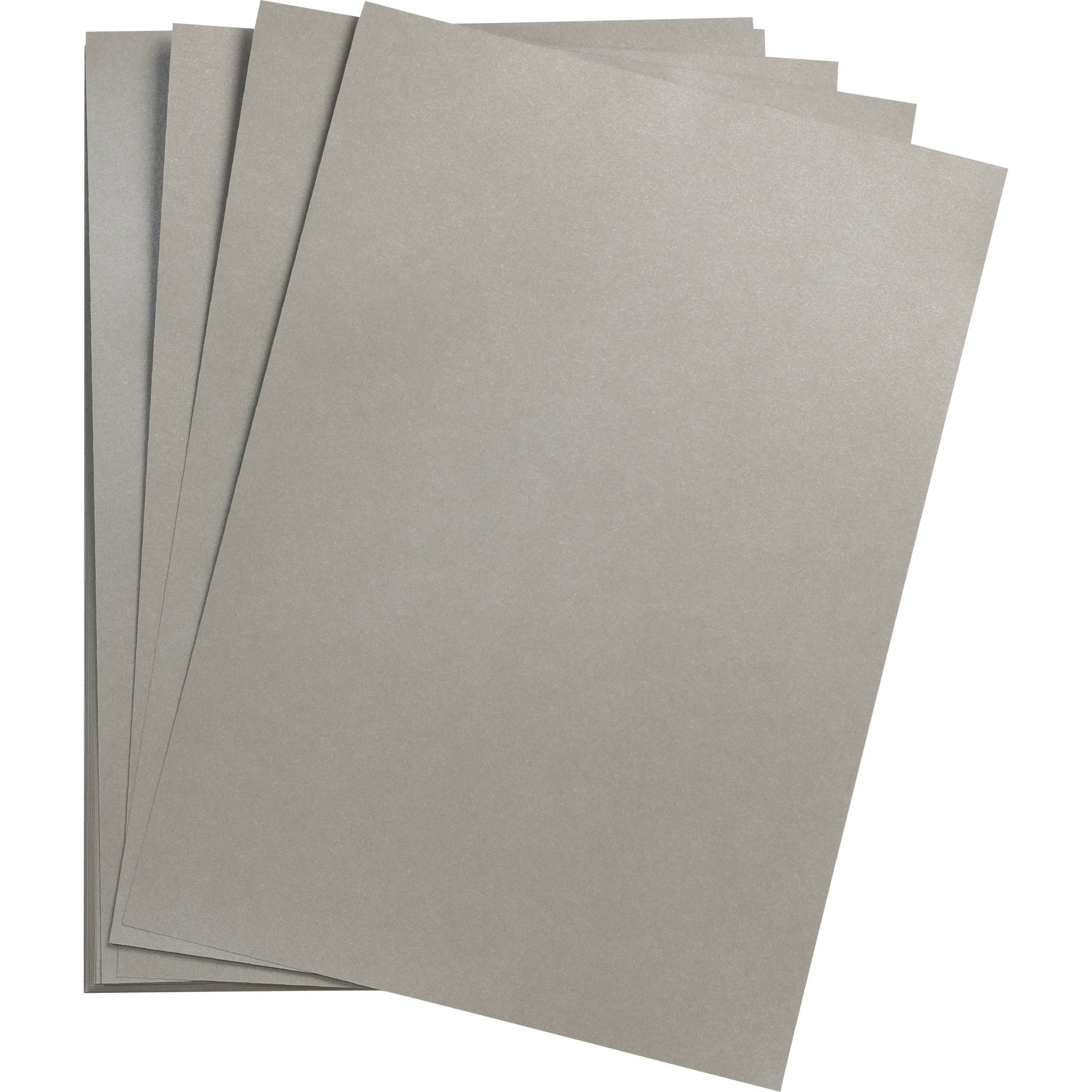 Clairefontaine Maya Tonpapier 50x70cm 120g 25 Bogen - Silber 197181C