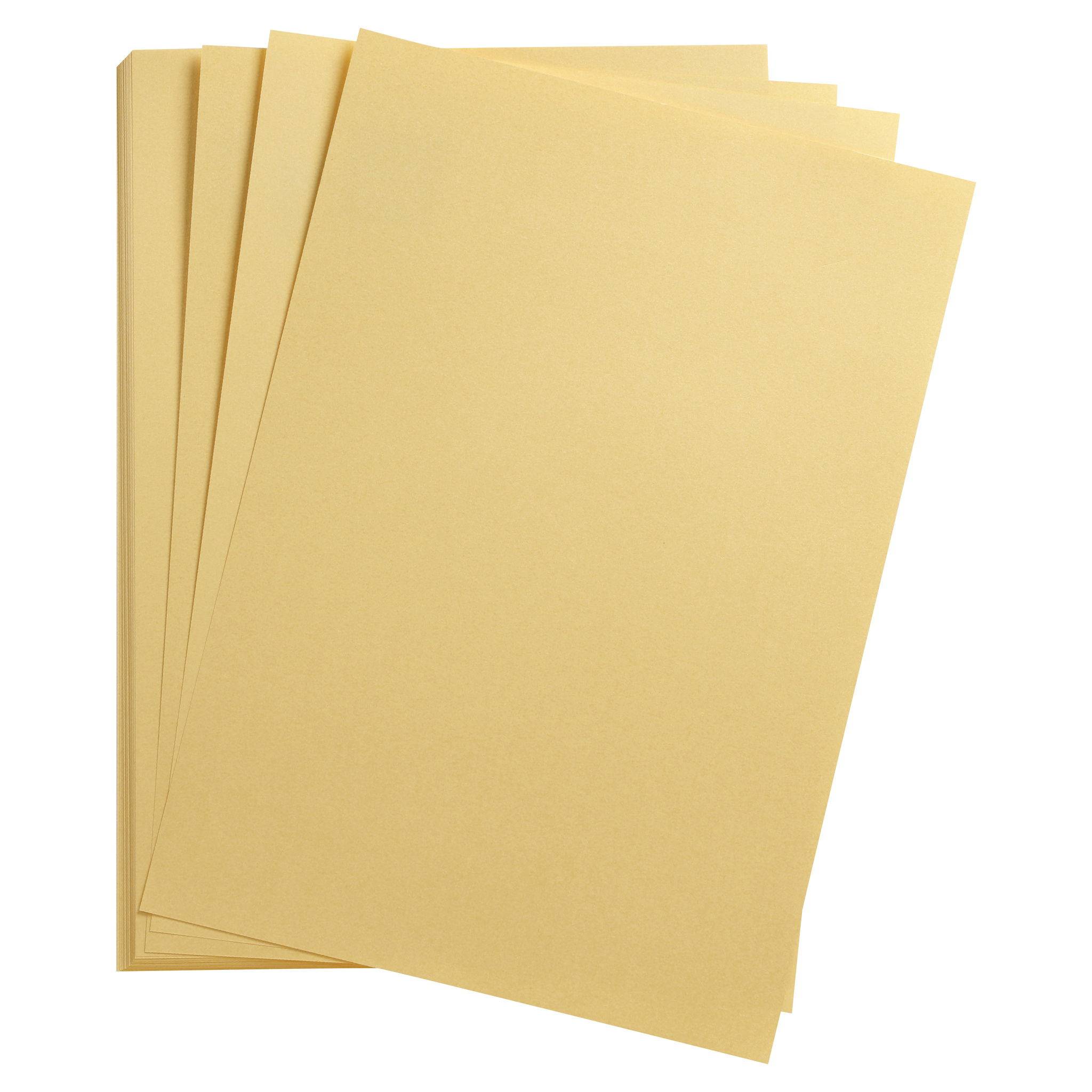 Clairefontaine Maya Tonpapier 50x70cm 120g 25 Bogen - Gold 197180C