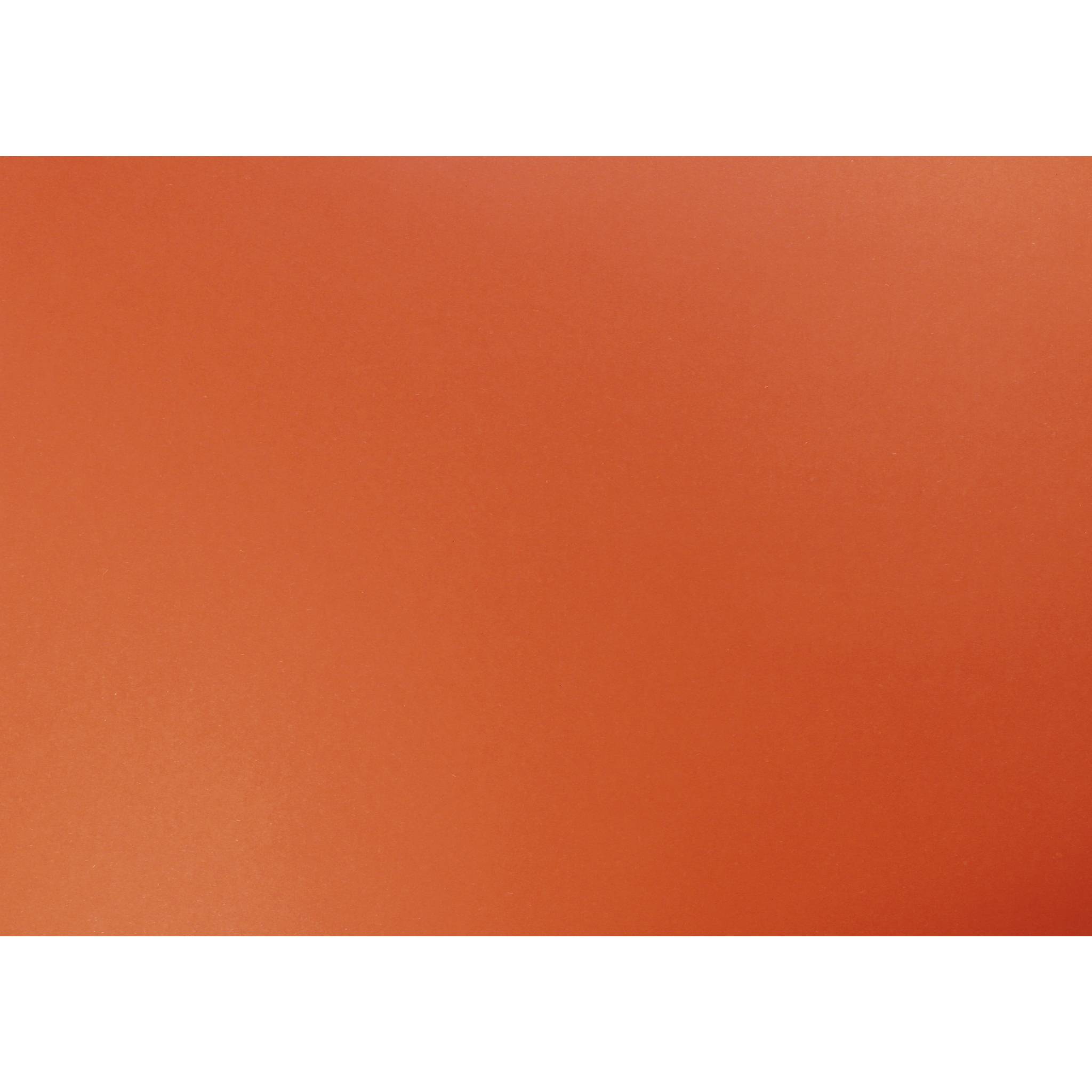 Clairefontaine Farbiges Tonzeichenpapier Pack.25 Bogen 50x65cm Orange 455358C