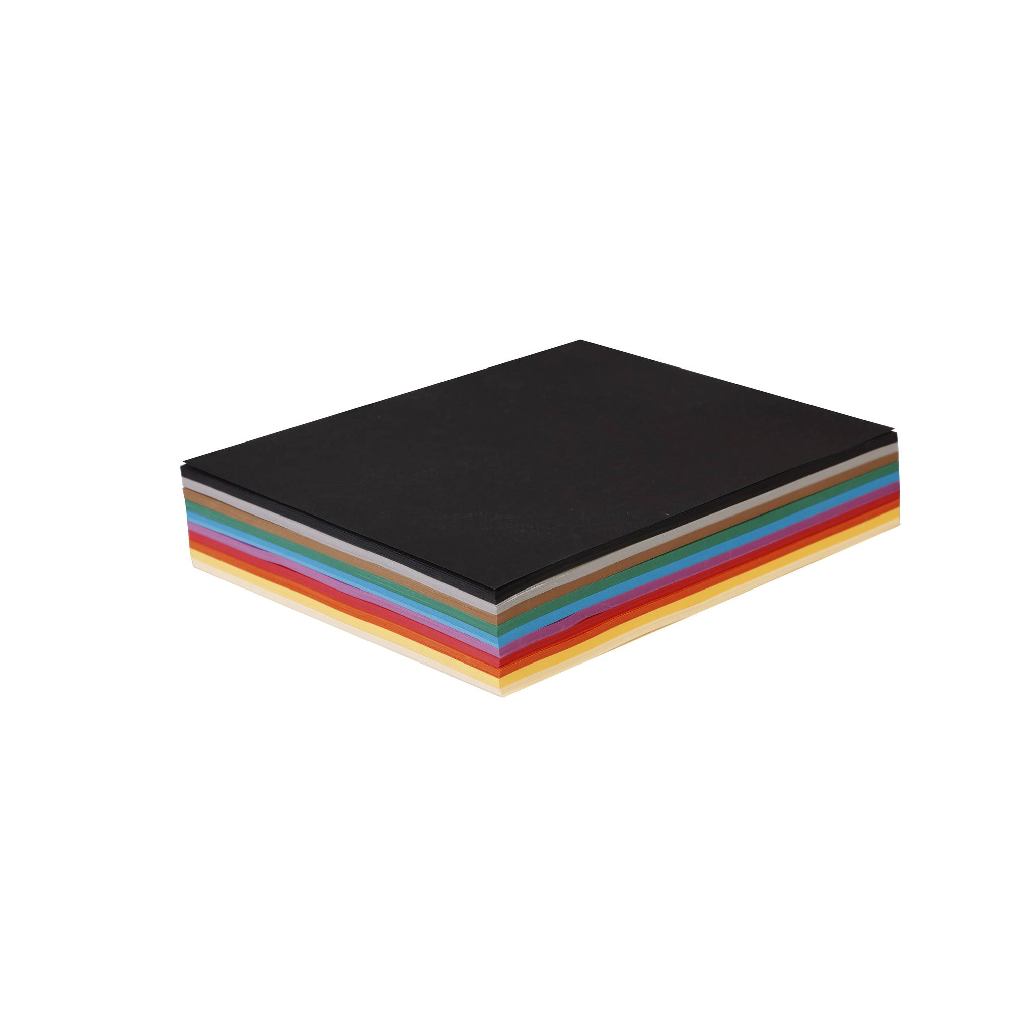 Clairefontaine Zeichenpapier 25x32,5 cm 160g, 250 Bl, 10er Sortierung 975157C