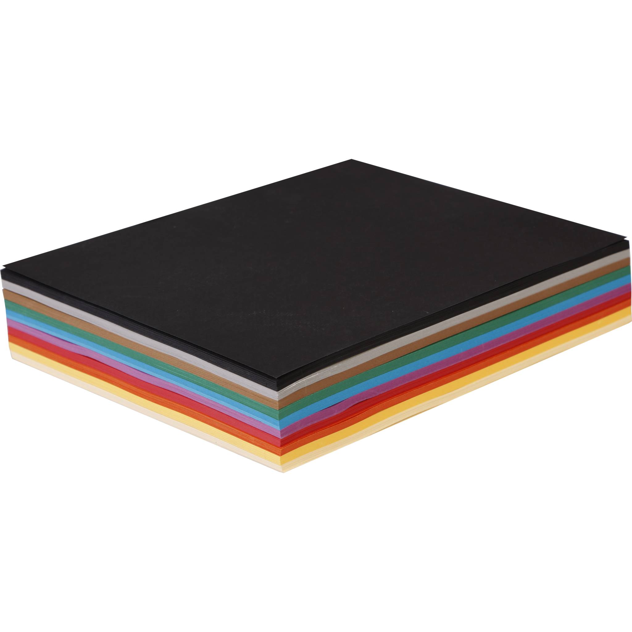 Clairefontaine Zeichenpapier 25x32,5 cm 160g, 250 Bl, 10er Sortierung 975157C