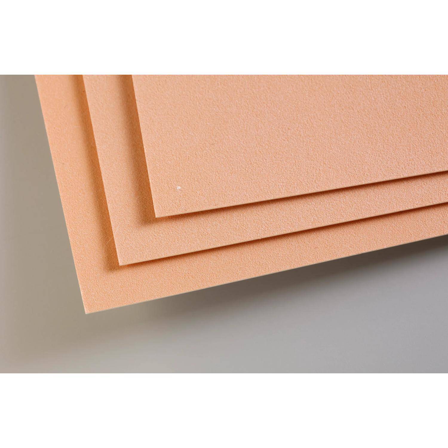 Clairefontaine Pastelmat, Papier Pastellmalerei, 5 Bogen A3, 360g Siena 696012C