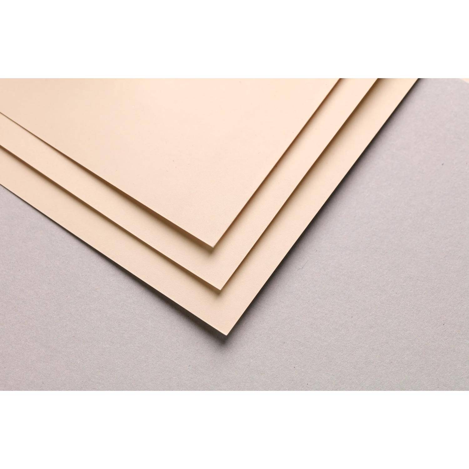 Clairefontaine Pastelmat Pastellmalerei, 5 Bogen 50x70 cm, 360g Beige 96055C