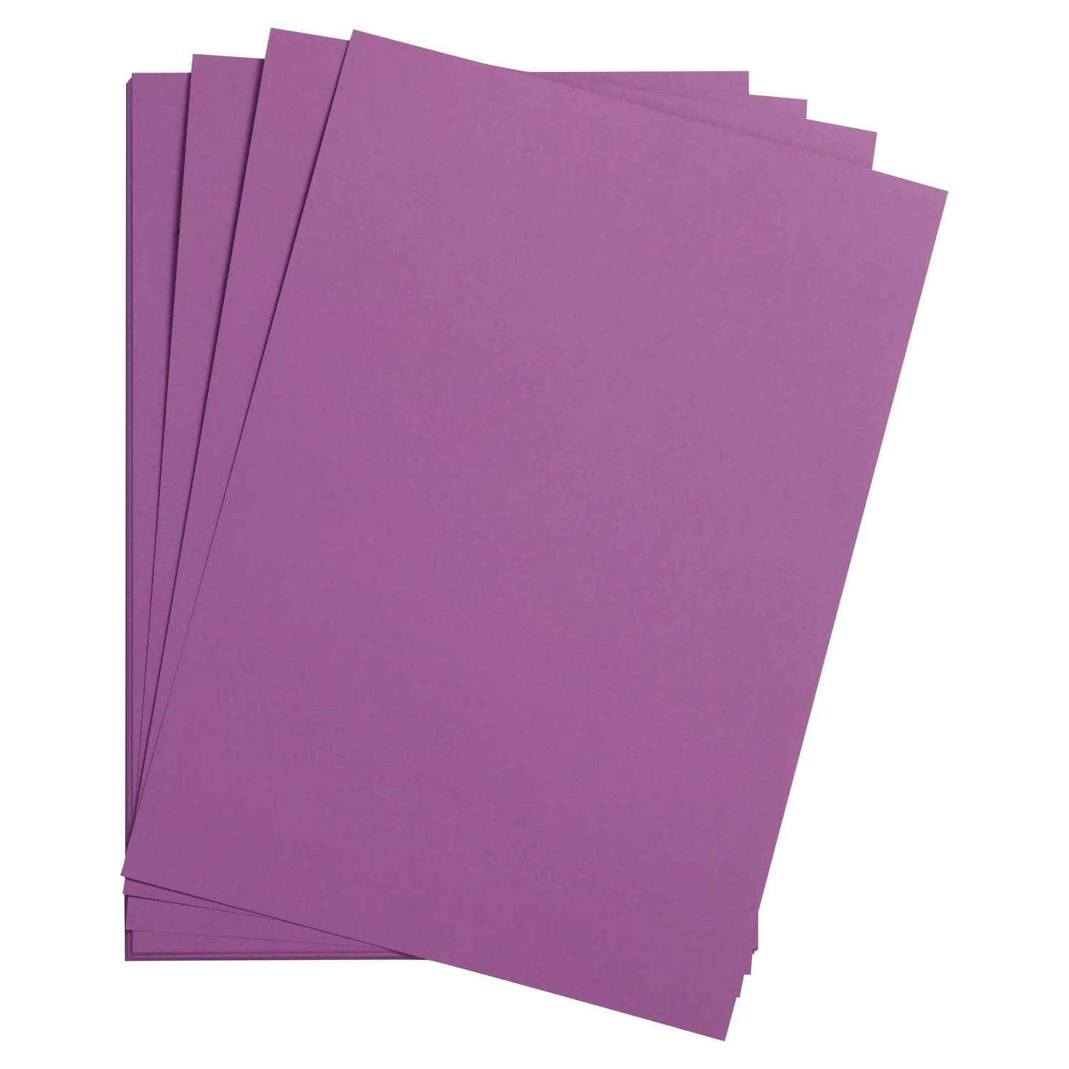 Clairefontaine Maya Tonpapier 50x70cm 120g 250 Bogen - Violett 397159C