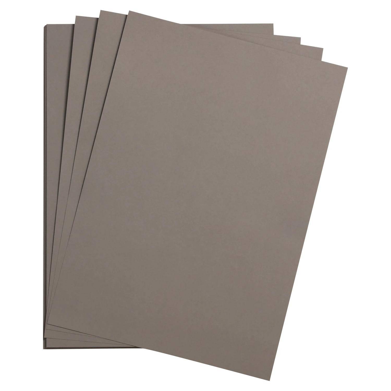Clairefontaine Maya Fotokarton 270g A3 25 Bogen - Stahlgrau 48062C