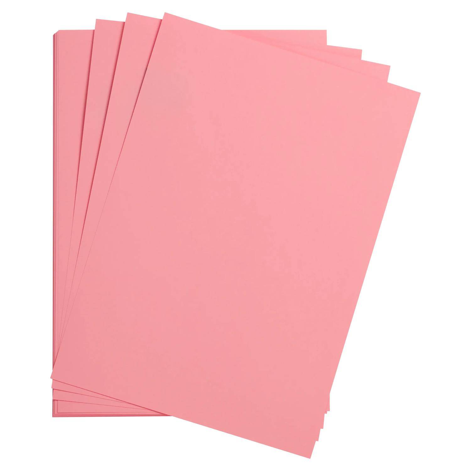 Clairefontaine Maya Tonpapier 50x70cm 120g 250 Bogen - Hellrosa 397165C