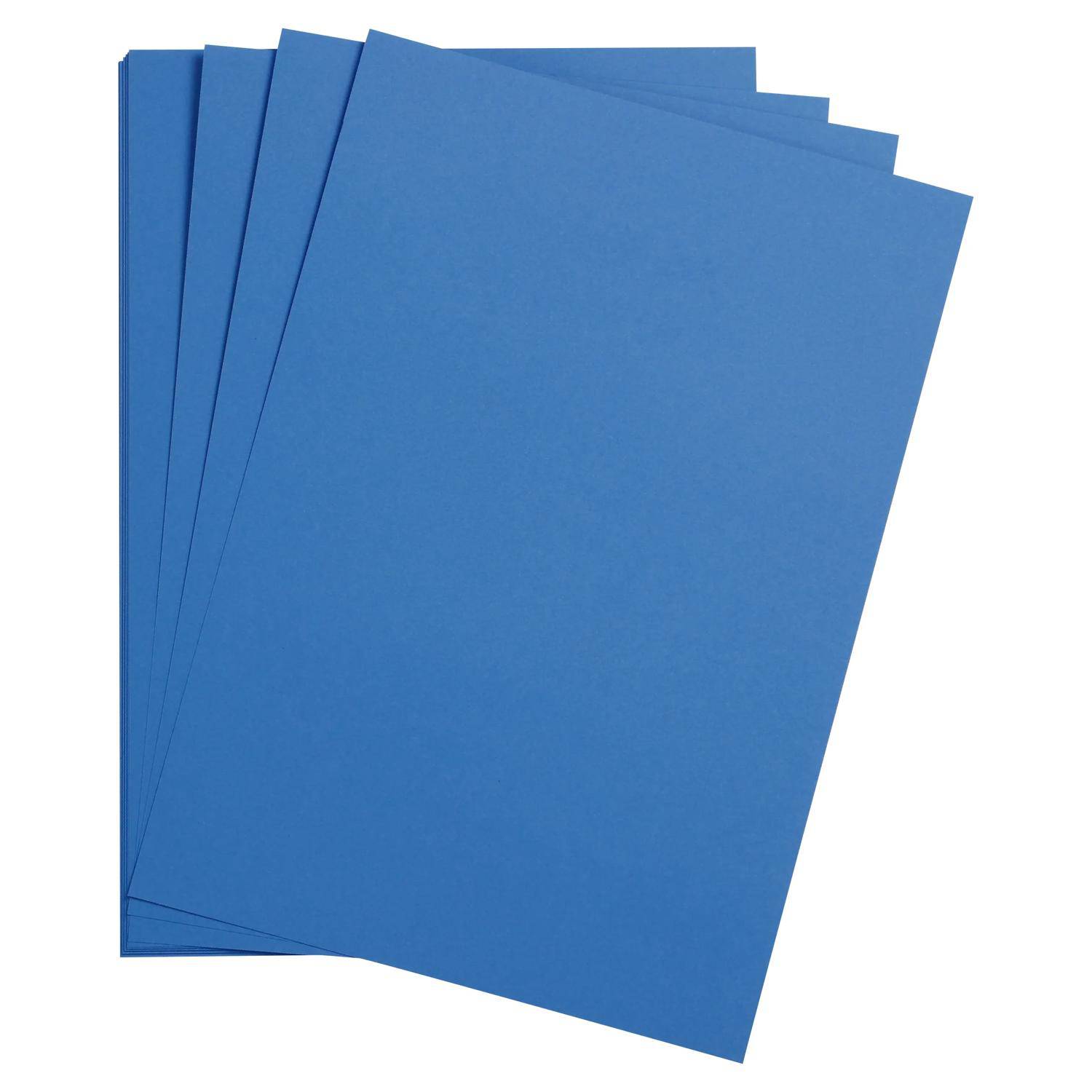 Clairefontaine Maya Fotokarton A2 270g 25 Bogen - Königsblau 48178C