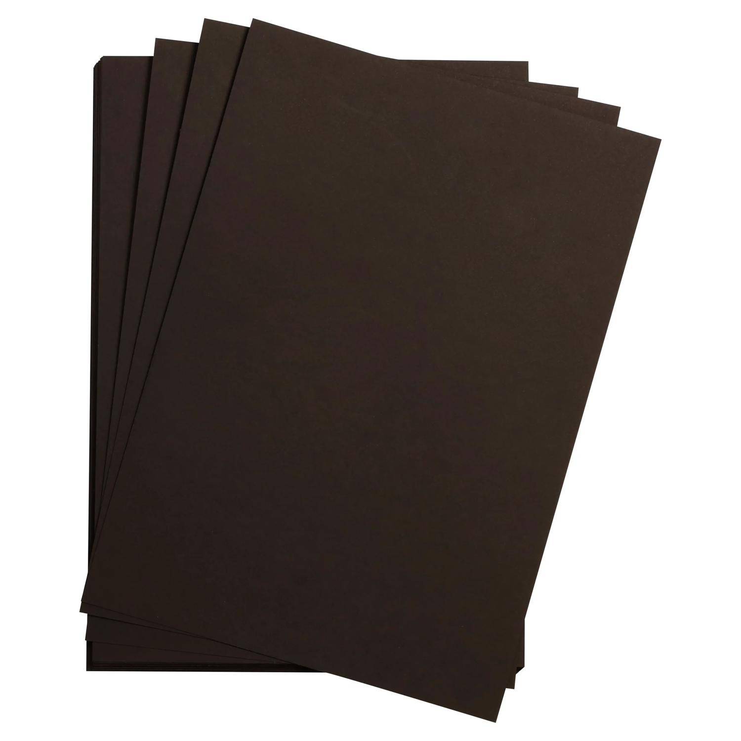 Clairefontaine Zeichenpapier 75x110 cm 10g, Pack. 25 Bogen - Schwarz 93670C