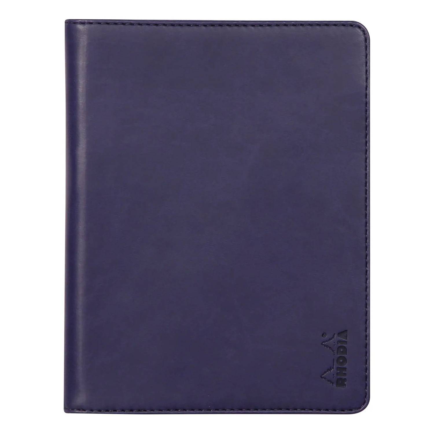 Rhodia Mappe für Block oder Notizheft A6, N°13 13x17 cm Mitternachtsblau 213005C