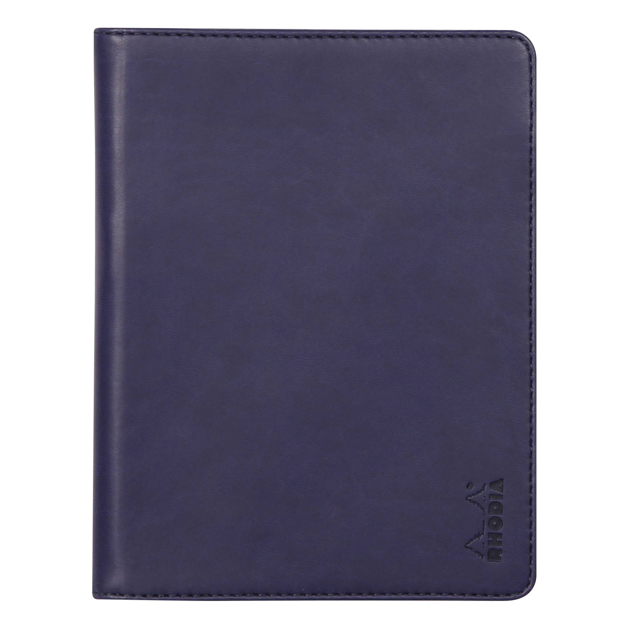 Rhodia Mappe für Block oder Notizheft A6, N°13 13x17 cm Mitternachtsblau 213005C
