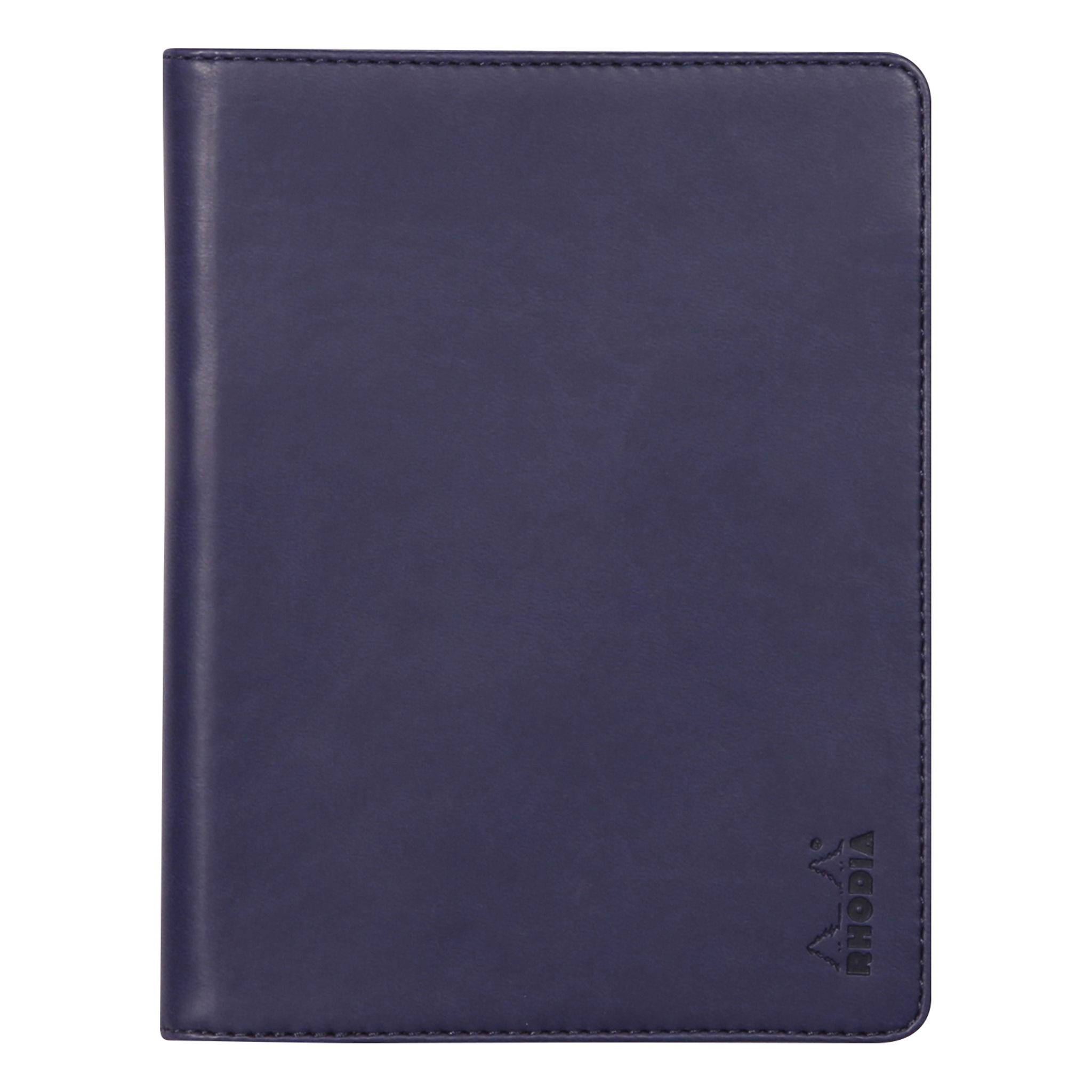 Rhodia Mappe für Block oder Notizheft A6, N°13 13x17 cm Mitternachtsblau 213005C