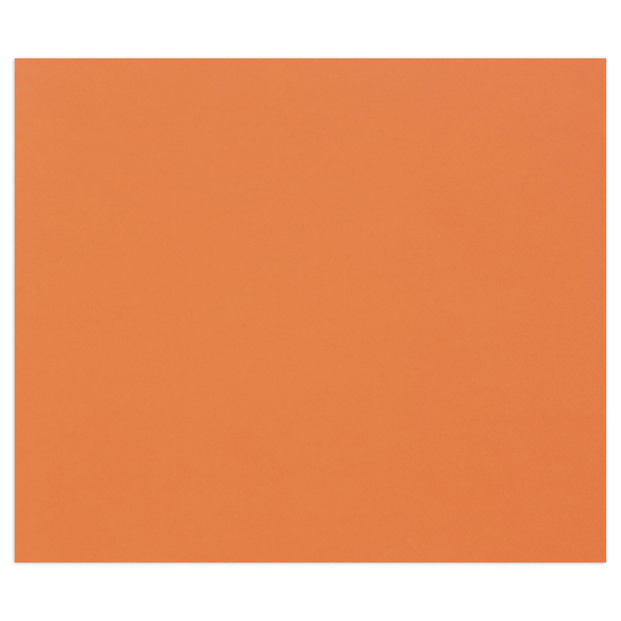 Clairefontaine Zeichenpapier Tulipe A3 160g, Packung mit 50 Blatt Orange 960572C