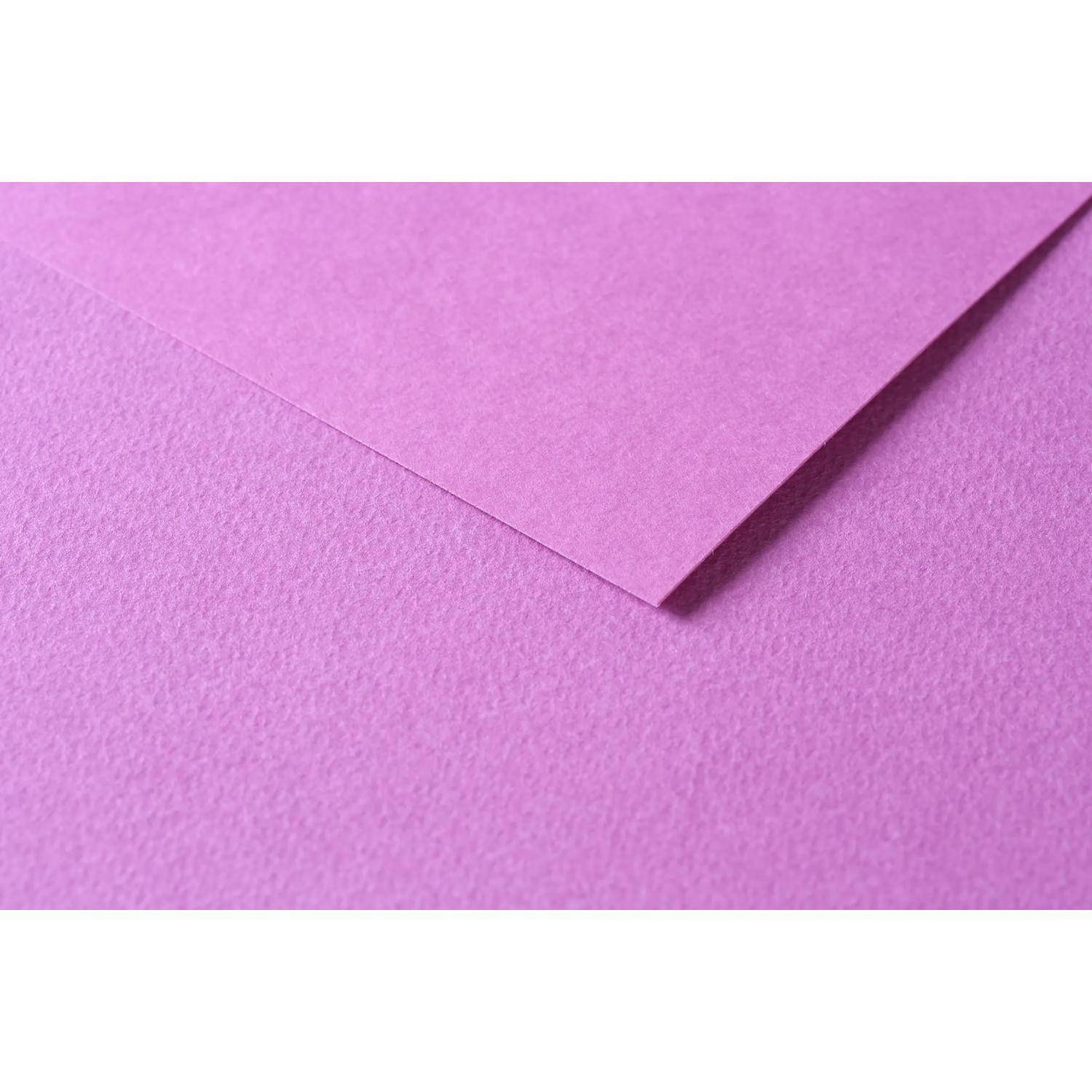 Clairefontaine Zeichenpapier Tulipe 50x65 cm 160g, Packung 25 Bl Flieder 960176C