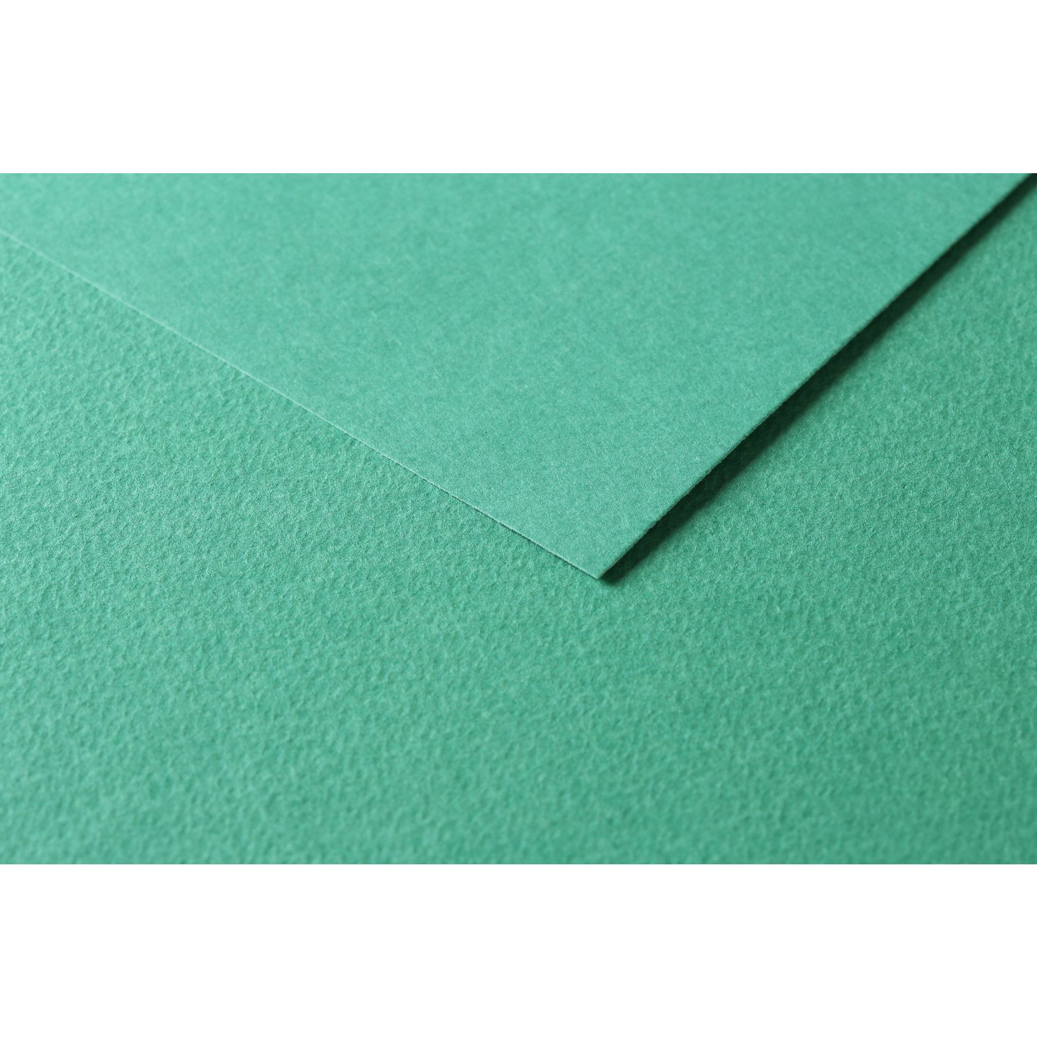 Clairefontaine Zeichenpapier Tulipe 50x65 cm 160g, Pkg 25 Bl Dunkelgrün 960178C