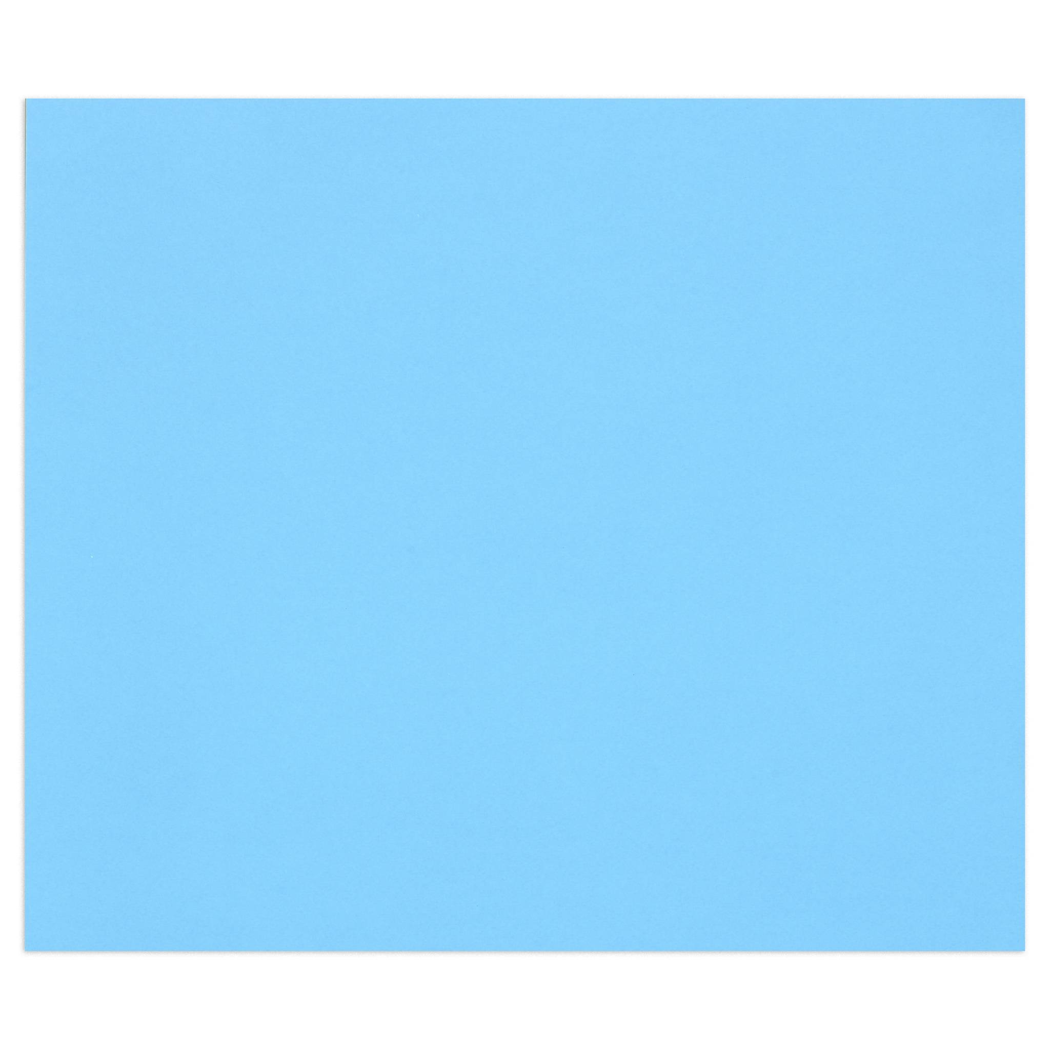 Clairefontaine Zeichenpapier Tulipe A3 160g, Packung mit 50 Blatt Türkis 960579C