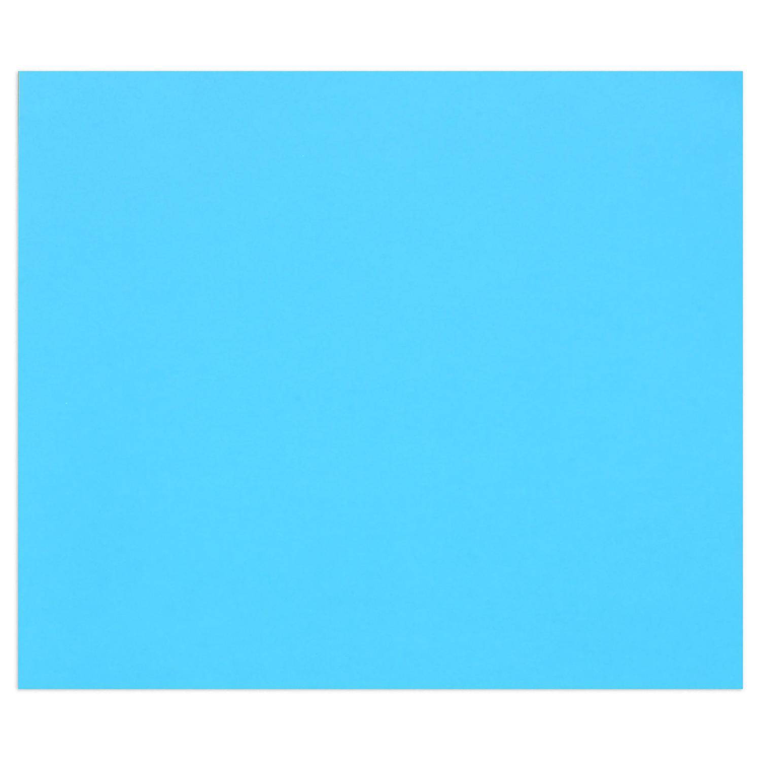 Clairefontaine Zeichenpapier Tulipe A3 160g, Packung mit 50 Blatt Türkis 960579C