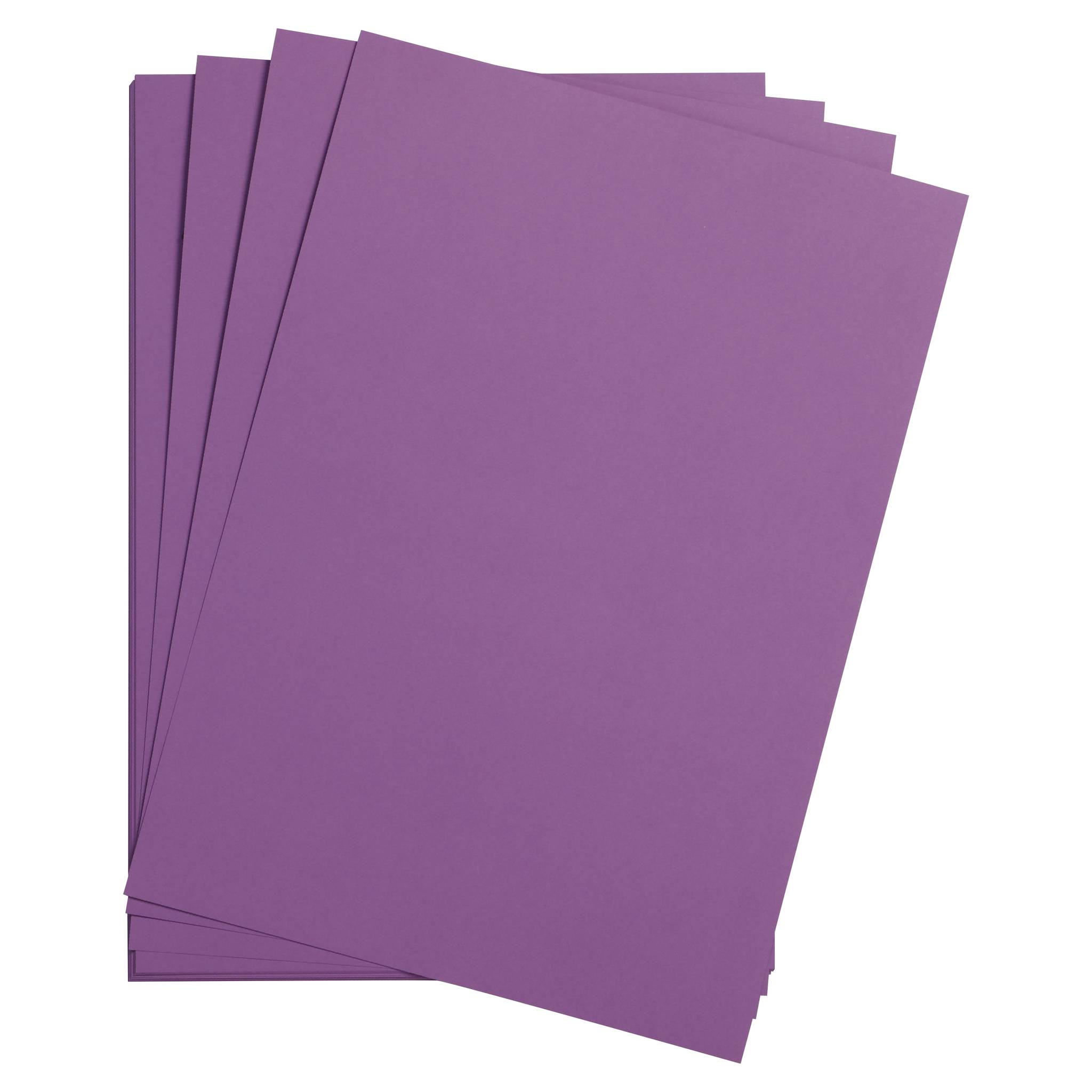 Clairefontaine Maya Tonpapier 50x70cm 120g 250 Bogen - Violett 397159C
