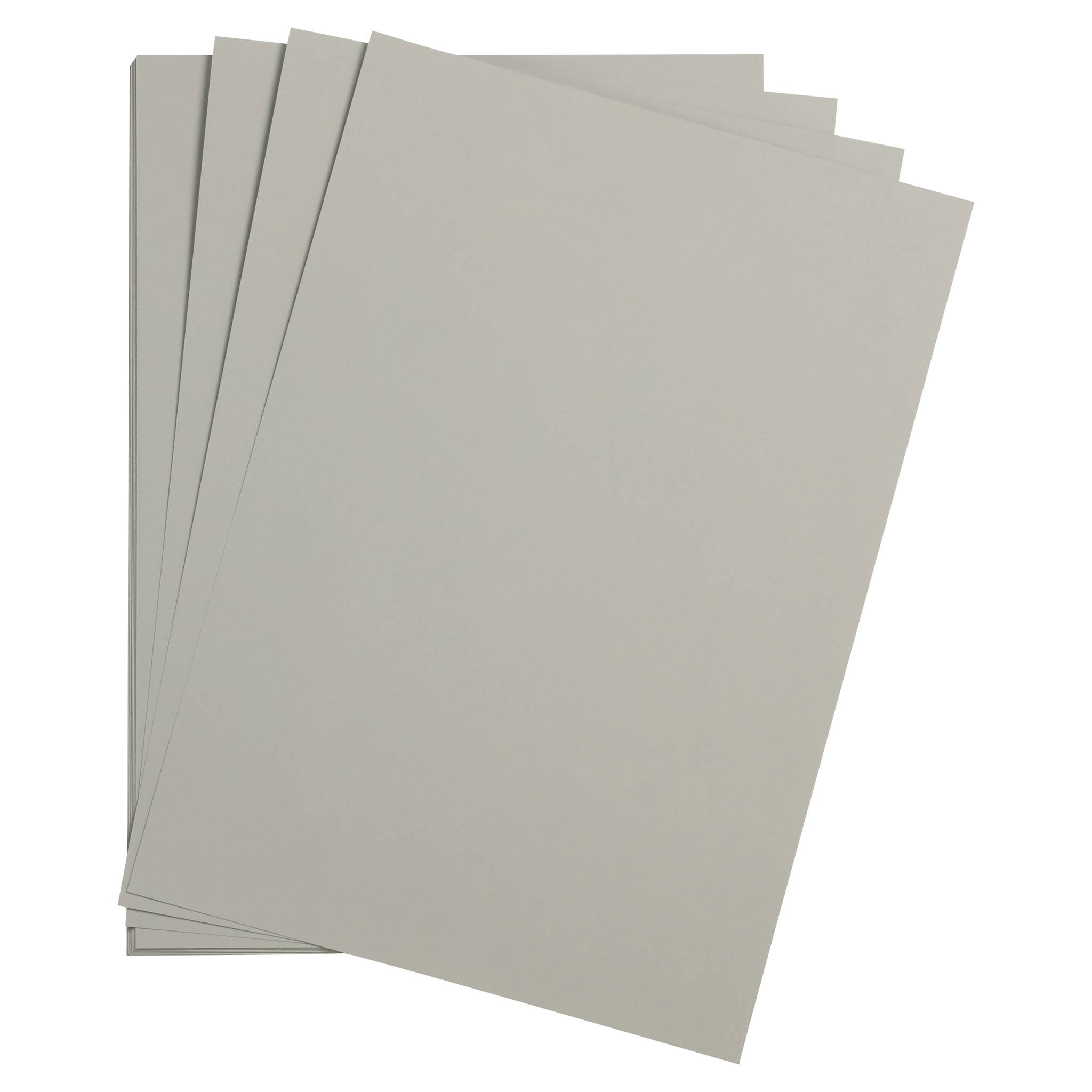 Clairefontaine Maya Fotokarton A1 270g 25 Bogen - Hellgrau 97972C