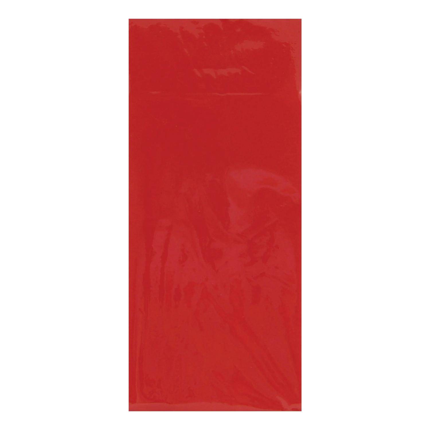 Clairefontaine 12x Seidenpapier, Packung mit 6 Blatt 50x70 cm, rot - Rot 6663-RC