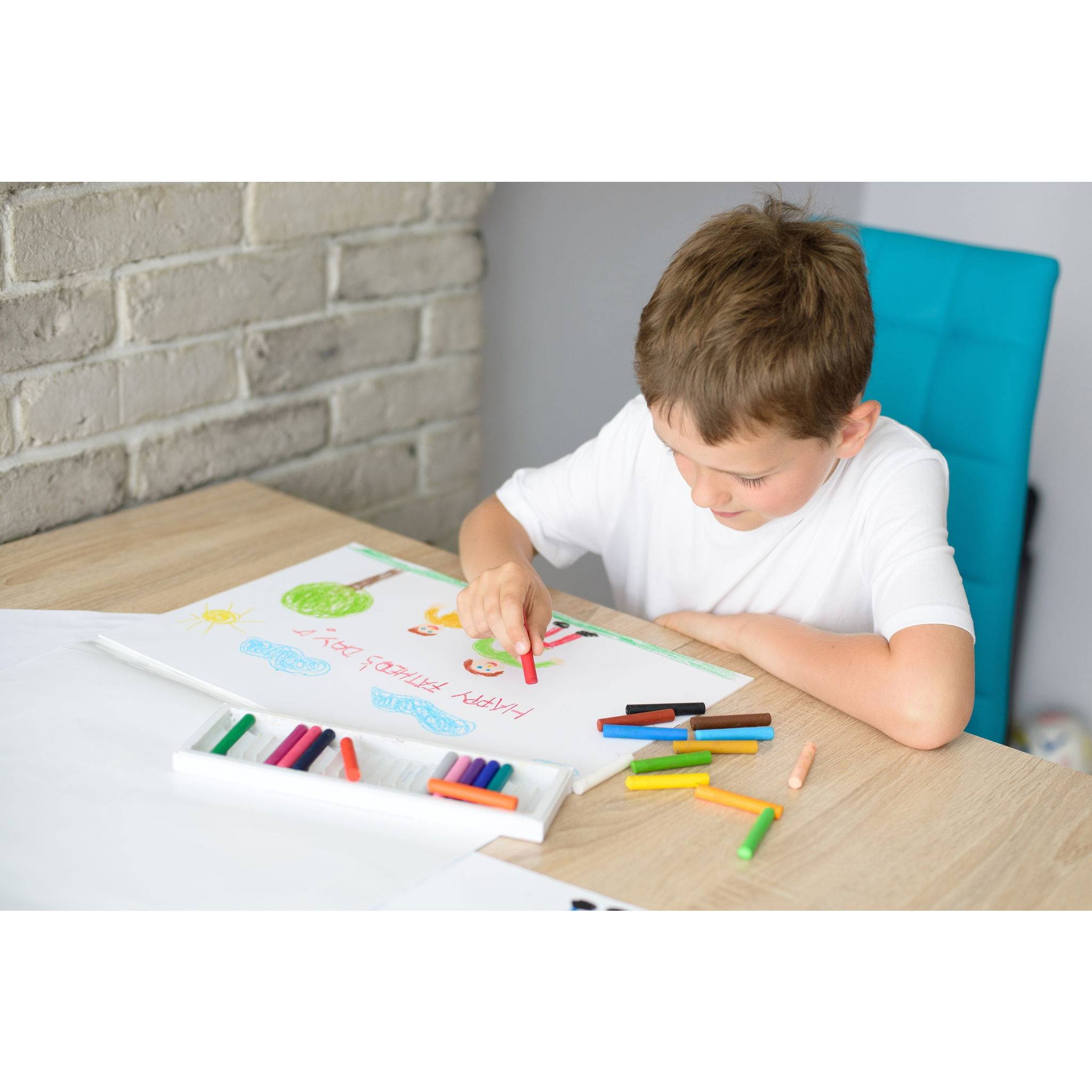 Clairefontaine 5x Block mit weißem Zeichenpapier, A3, 30 Bl 90g/m2 Weiß 97240C