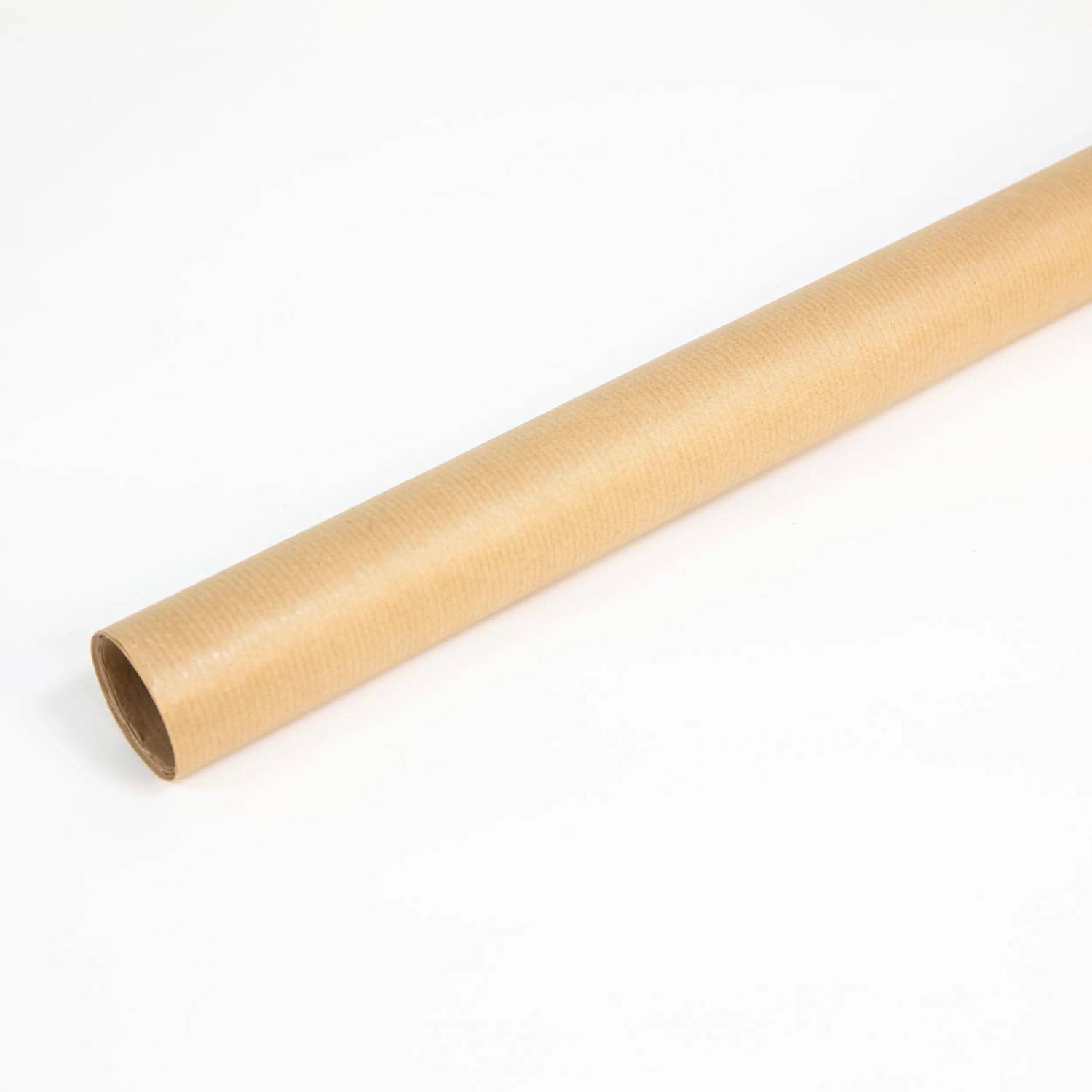 Clairefontaine 16x Geschenkpapierrolle 10x0,70m, Kraft braun gerippt 195771C