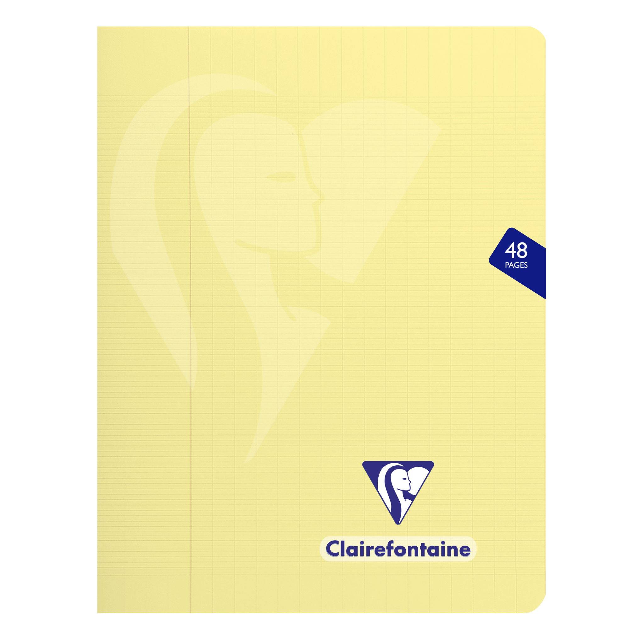 Clairefontaine 10x Mimesys Pastell, Heft 17x22 cm, 24 Blatt 90g Sortiert 308751C