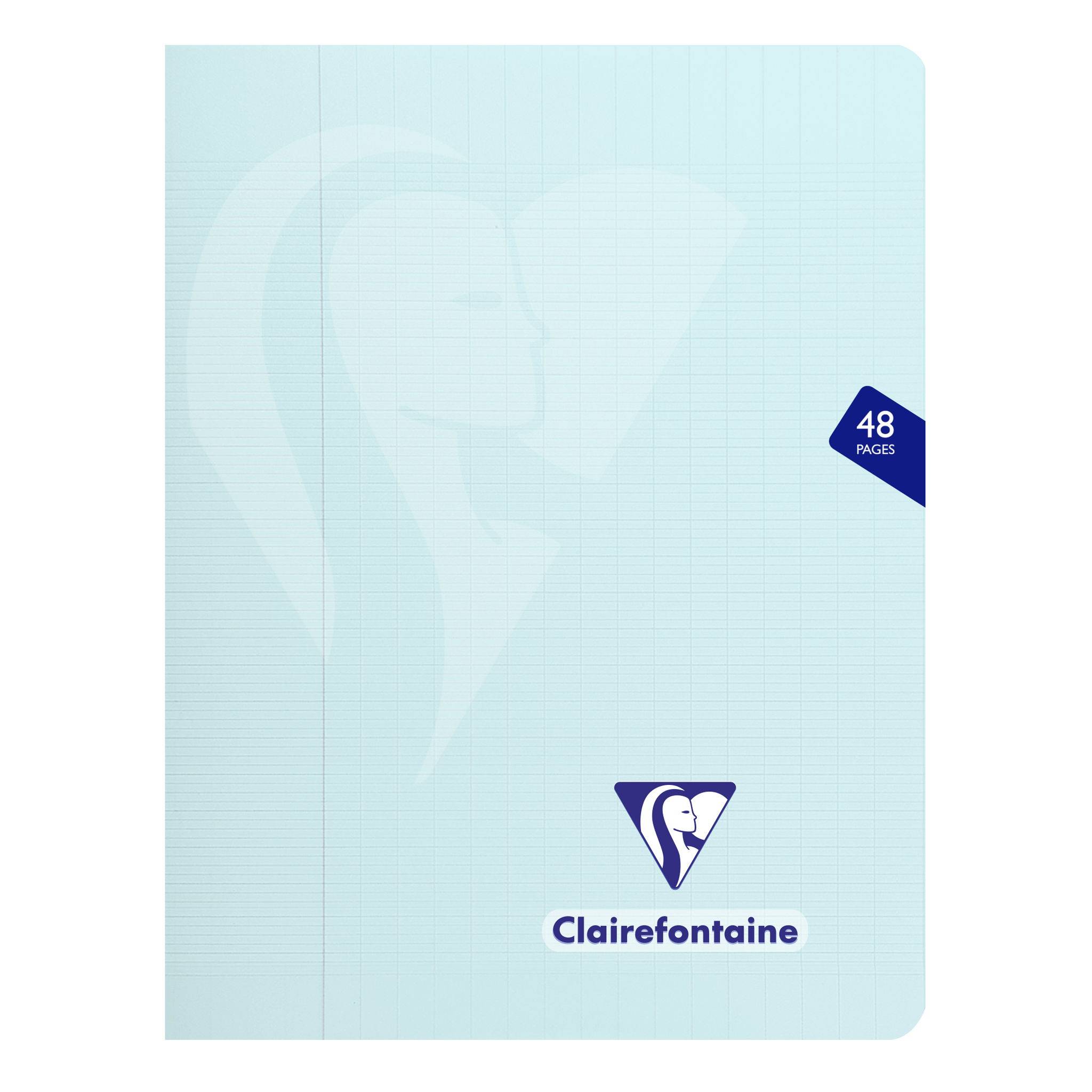 Clairefontaine 10x Mimesys Pastell, Heft 17x22 cm, 24 Blatt 90g Sortiert 308751C