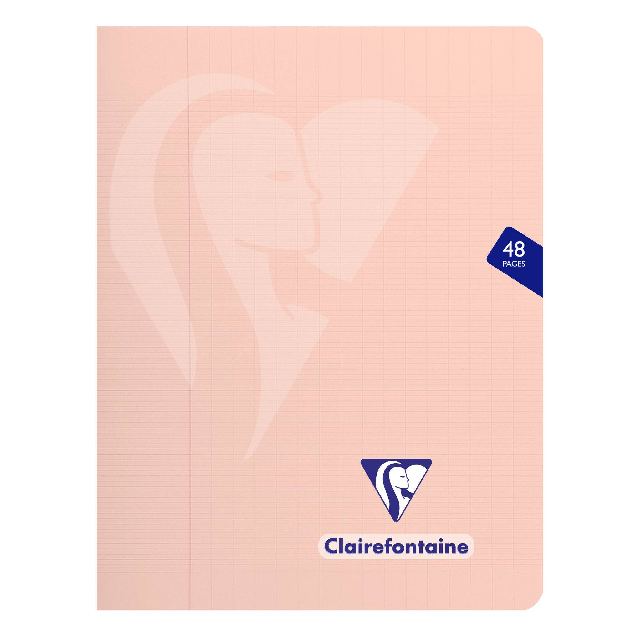 Clairefontaine 10x Mimesys Pastell, Heft 17x22 cm, 24 Blatt 90g Sortiert 308751C