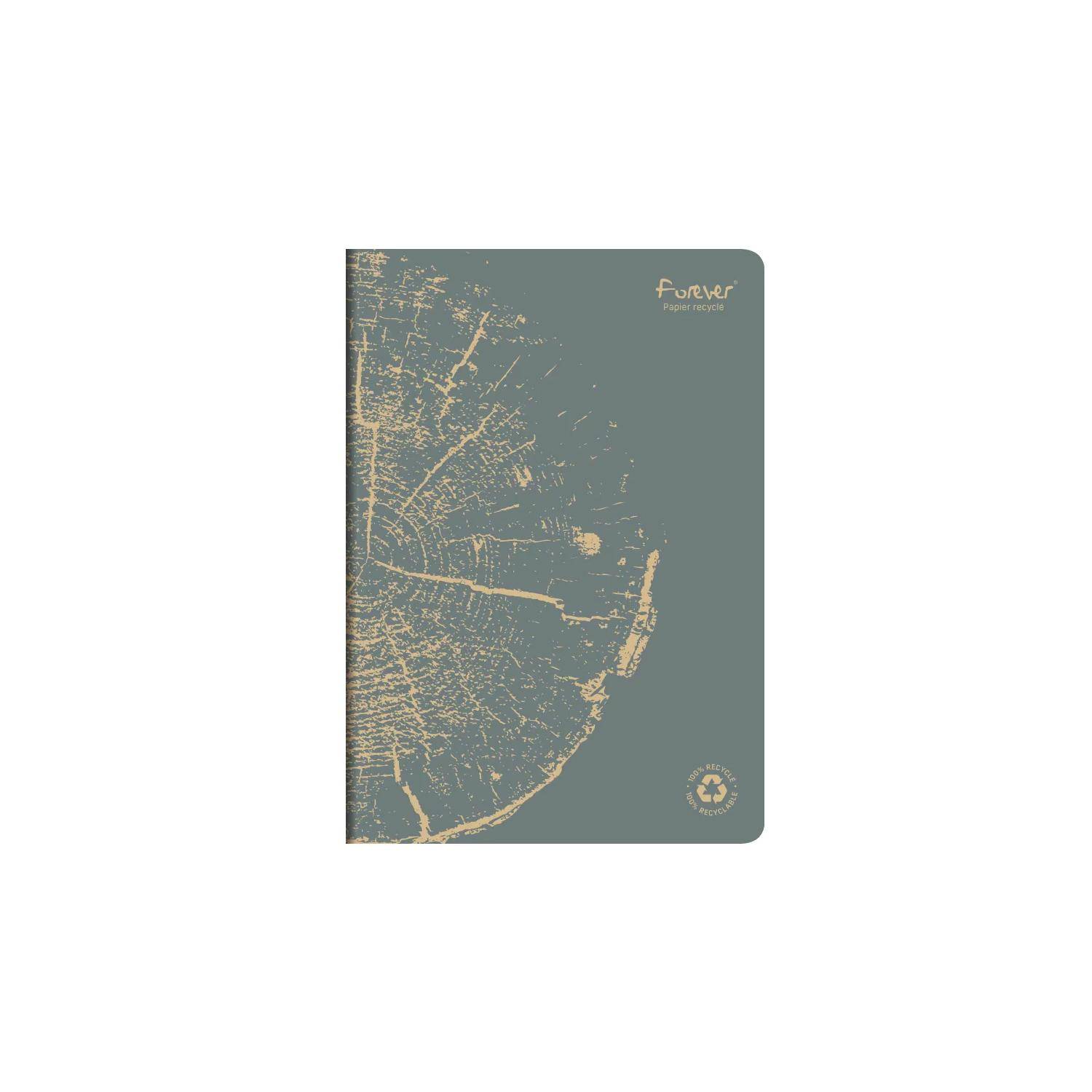 Forever 5x Heft A4, 48 Bl kariert, Weißes RC Papier 90g - Sortiert 68462C