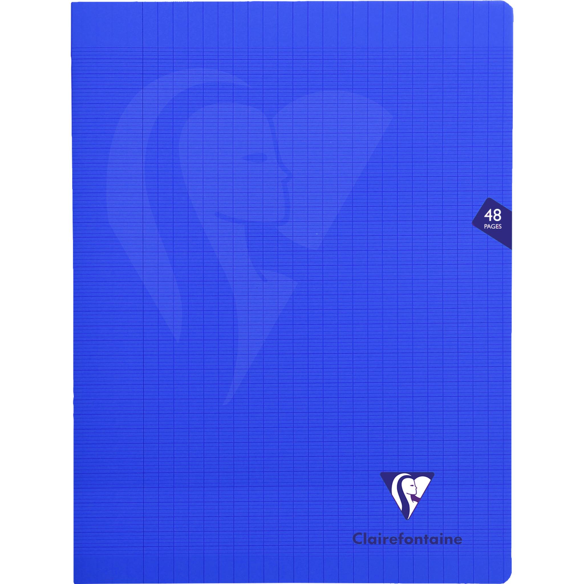 Clairefontaine 10x Heft Mimesys, 24x32 cm, 48 Blatt 90g Marineblau 322311C