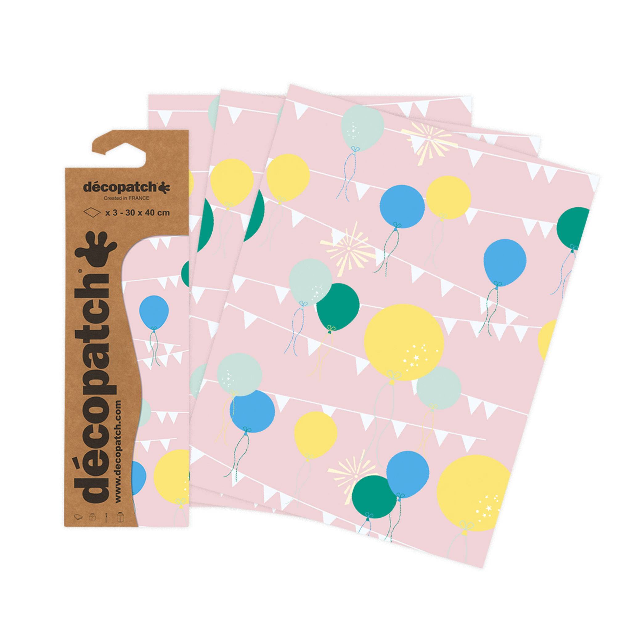 Décopatch 6x Pkg 3Bl identisch Ref 905 - C905C