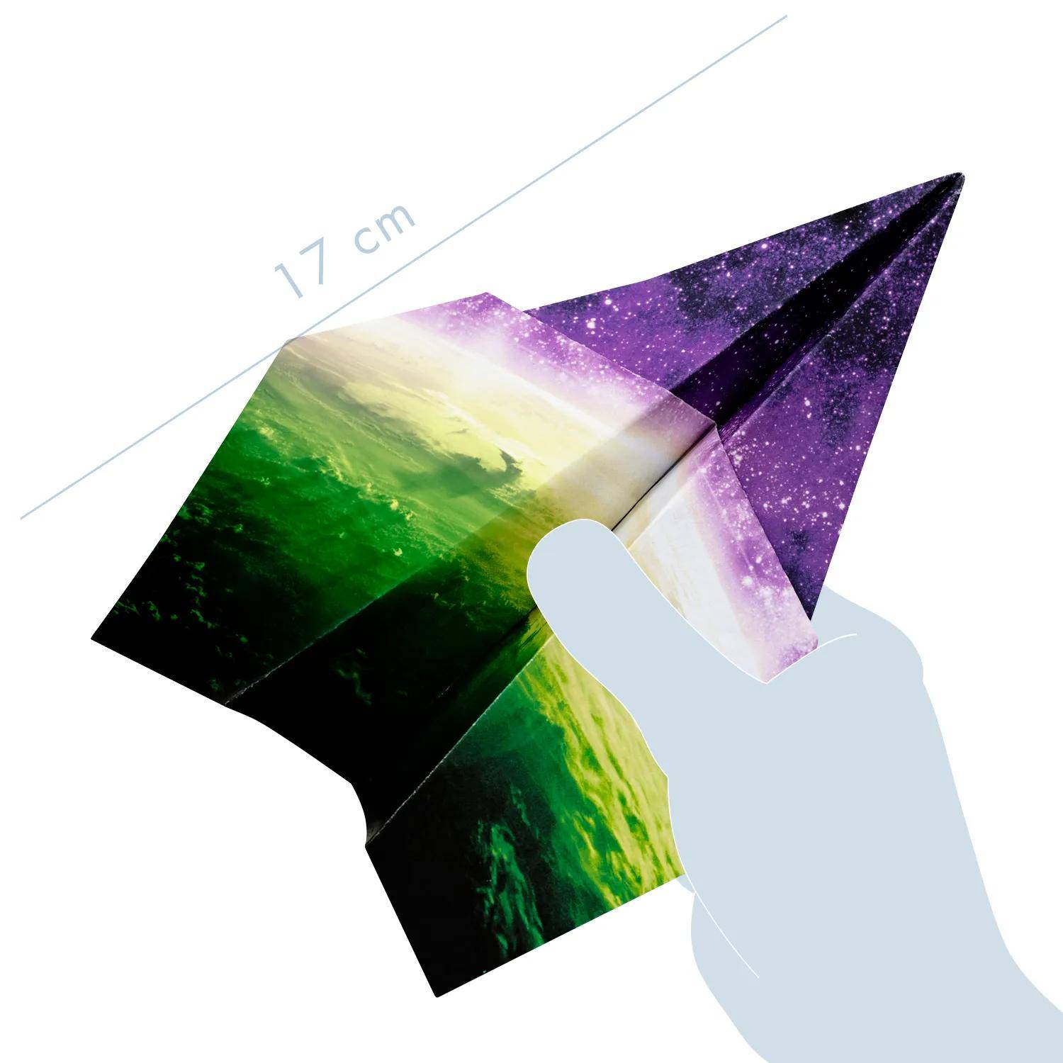 Avenue Mandarine 3x Origami Paper, Space, 60 Bl 20x20 cm, 70g Mehrfarbig OR519C