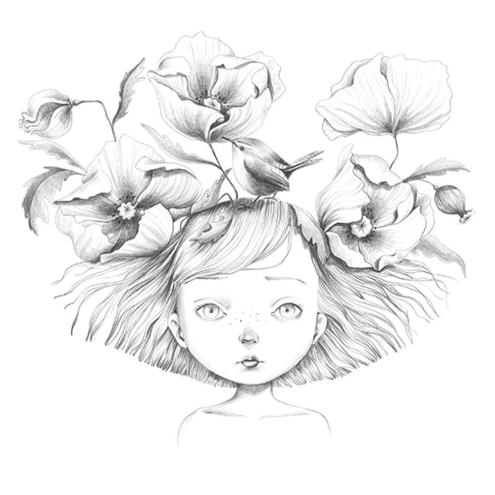 Avenue Mandarine 5x Malbuch Wild 1 - Rosa GY065O