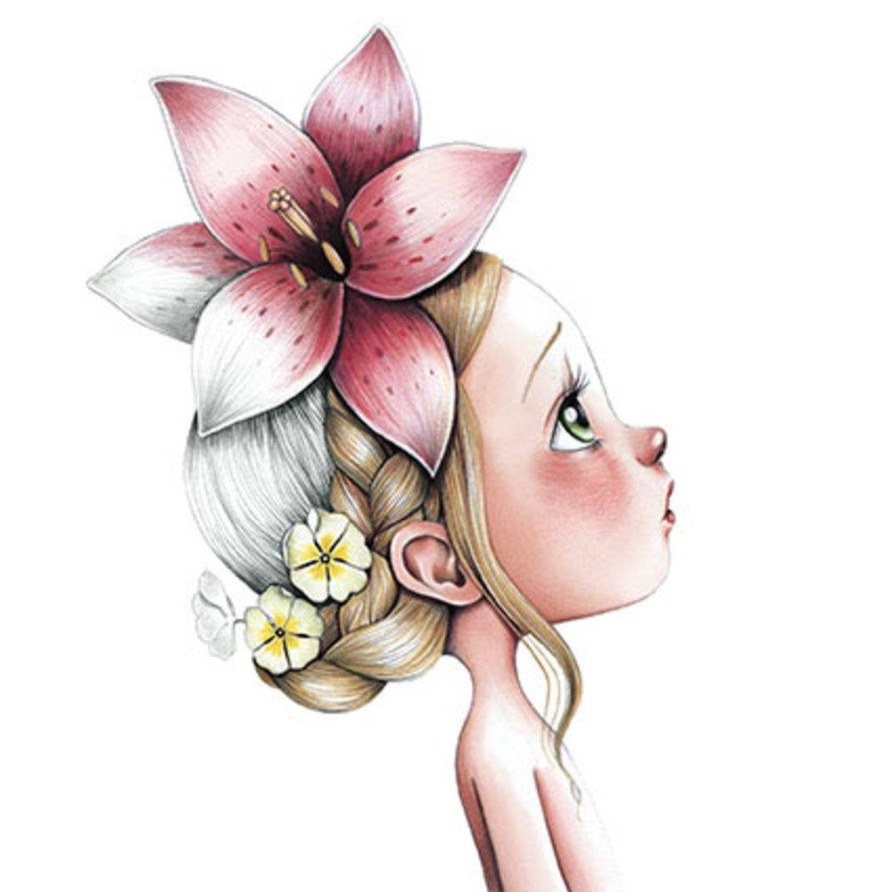 Avenue Mandarine 5x Malbuch Wild 1 - Rosa GY065O