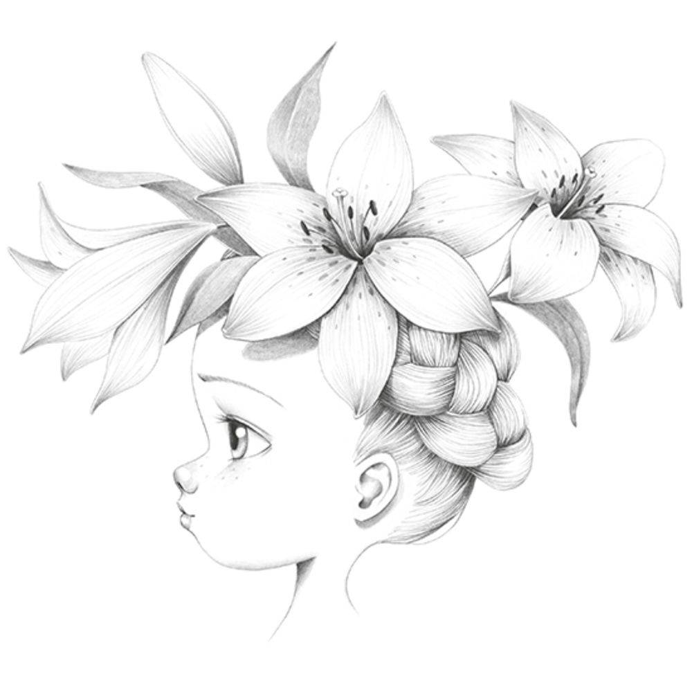 Avenue Mandarine 5x Malbuch Wild 1 - Rosa GY065O